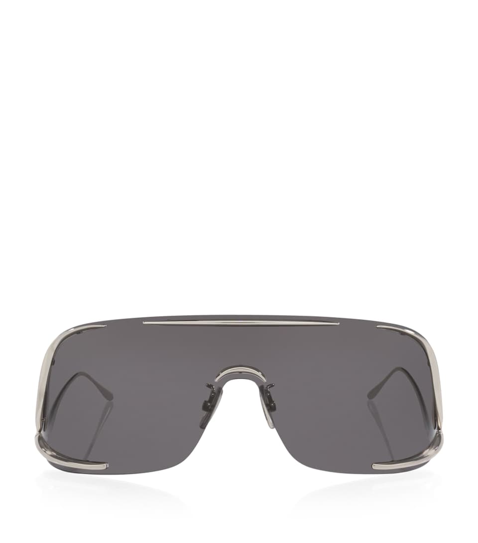 LOEWE Shield Mask sunglasses Silver