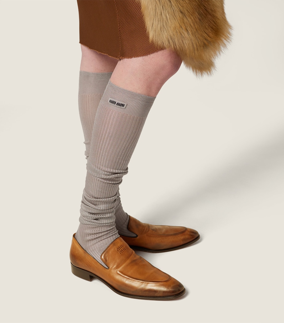 Leather Loafers F0046 Image 5