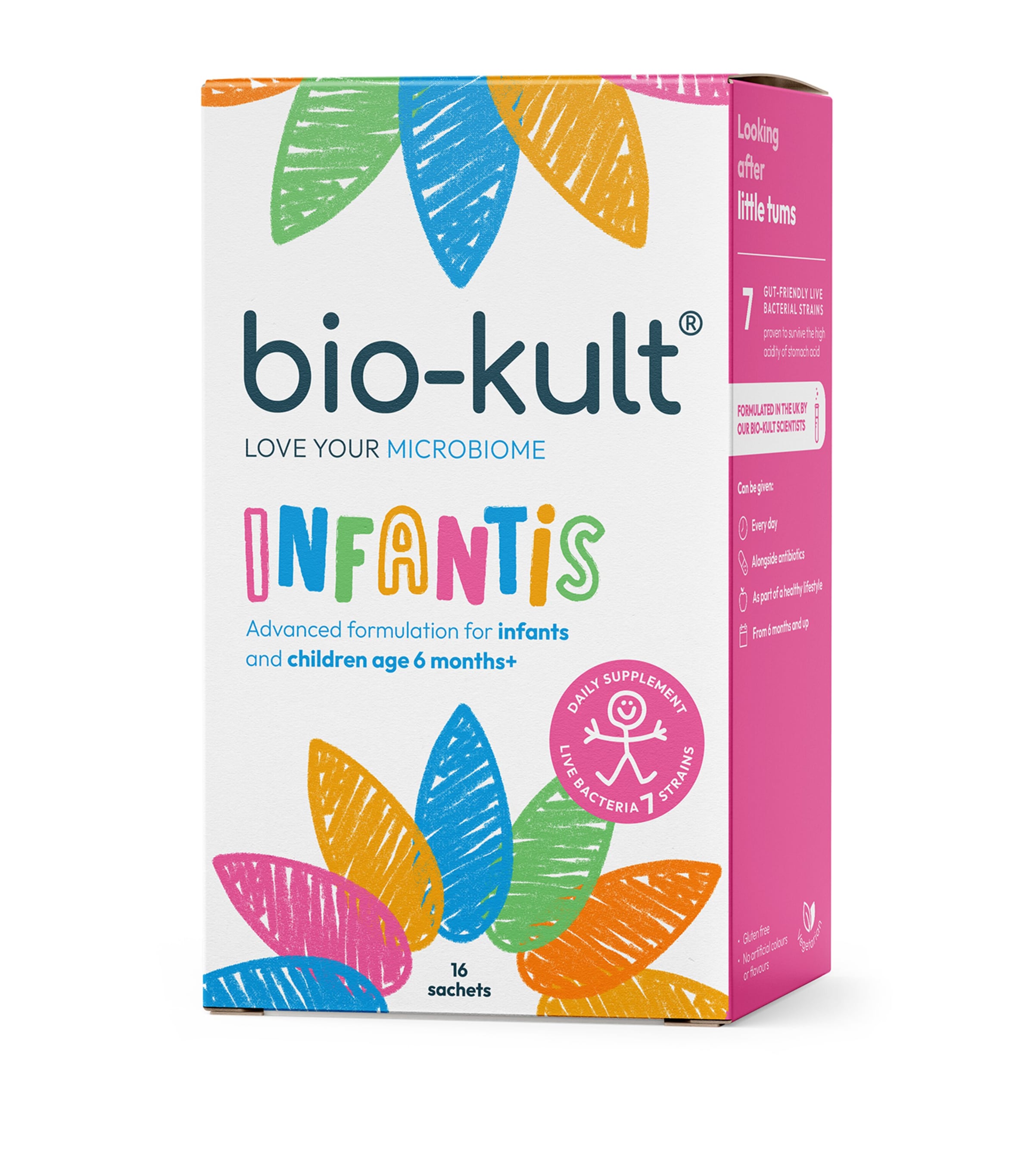 Infantis Microbiome Supplements (16 Sachets) NO COLOUR Image 2