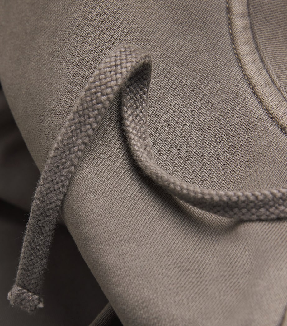 Cotton Zip-Up Avon Hoodie VINTAGE DEEP CHOC Image 5