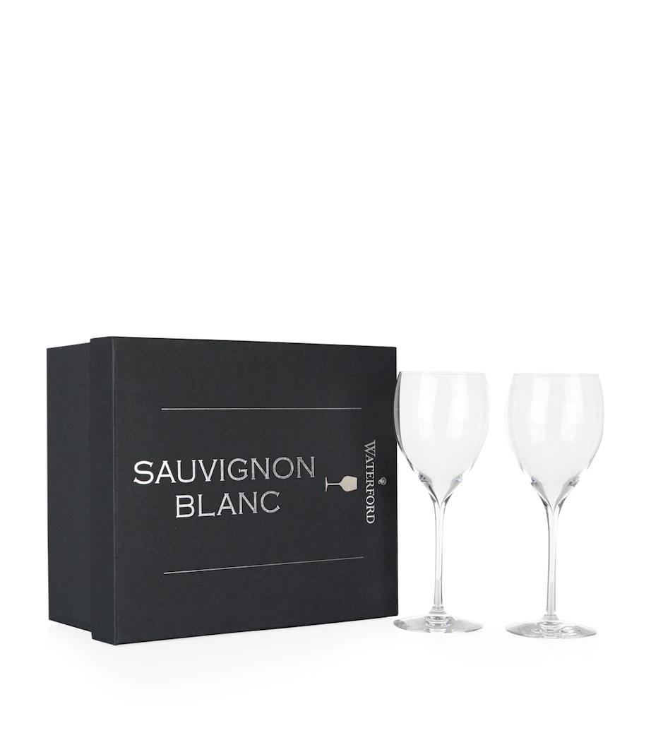 Set of 2 Elegance Sauvignon Blanc Wine Glasses CLEAR Image 2