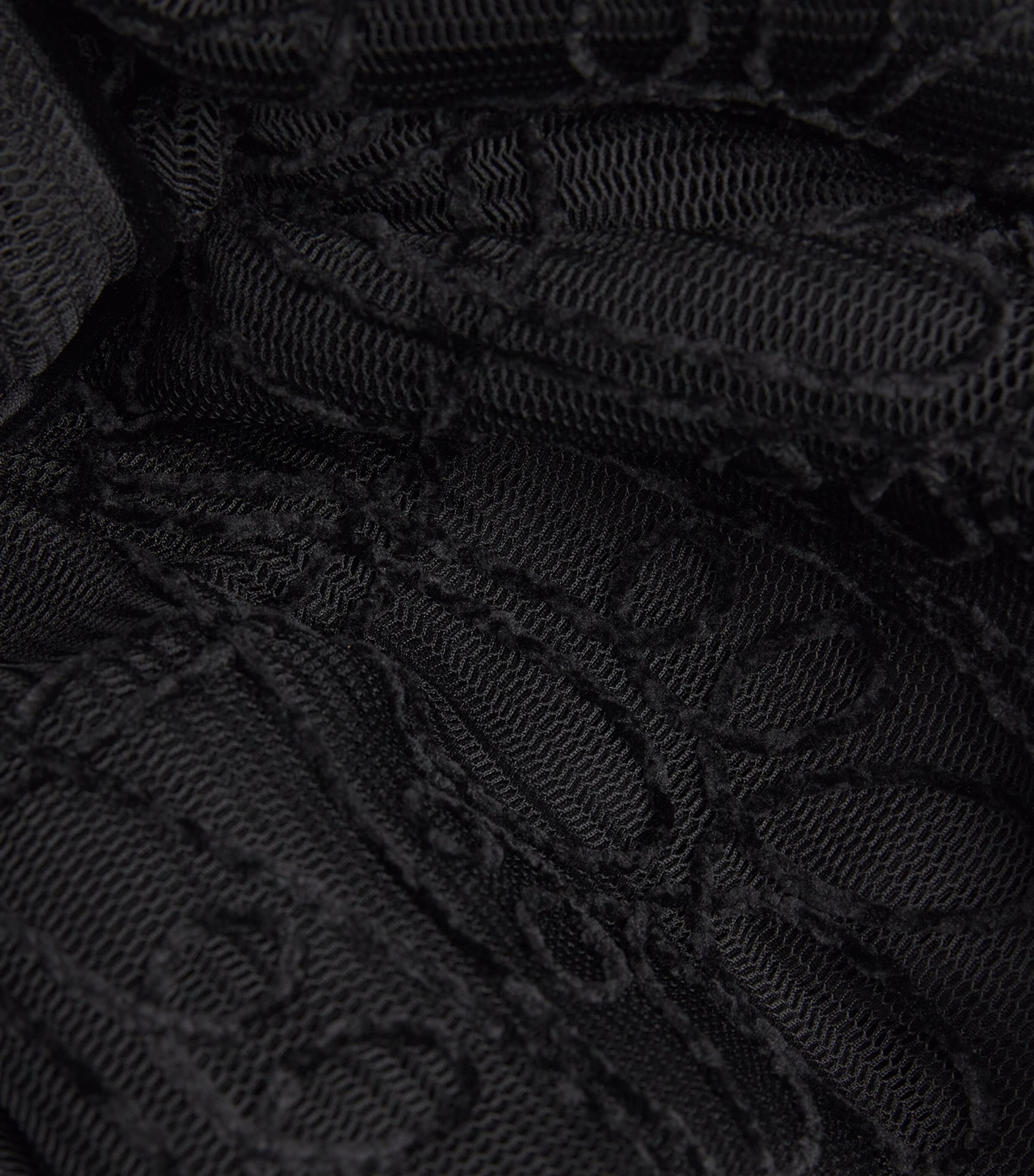 Knitted Mini Dress BLACK Image 5