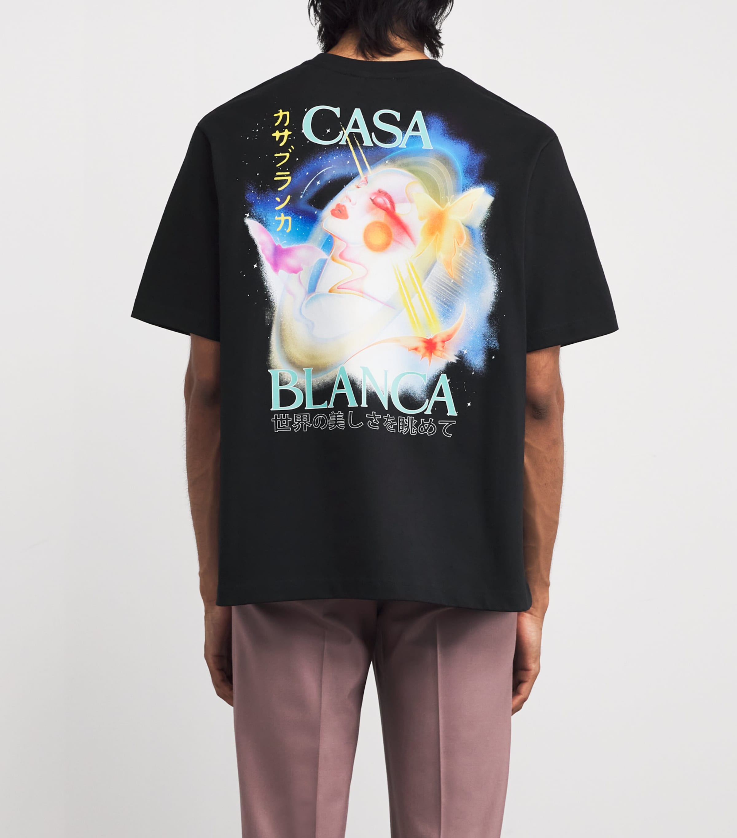 Casablanca Galactic Connection Printed T-Shirt | Harrods US