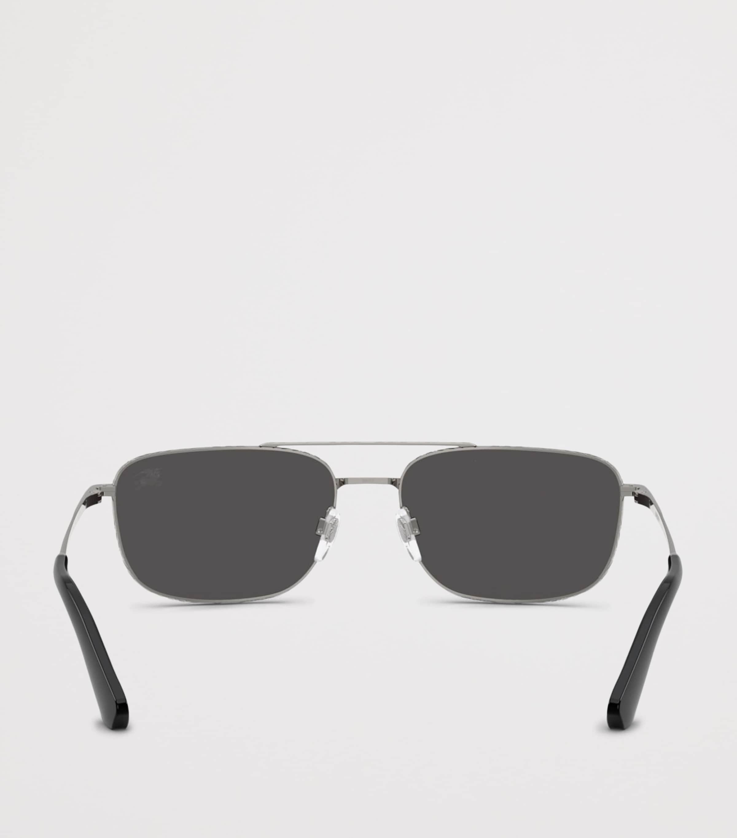 Burberry Metal BE3170 Pilot Sunglasses Grey Image 4