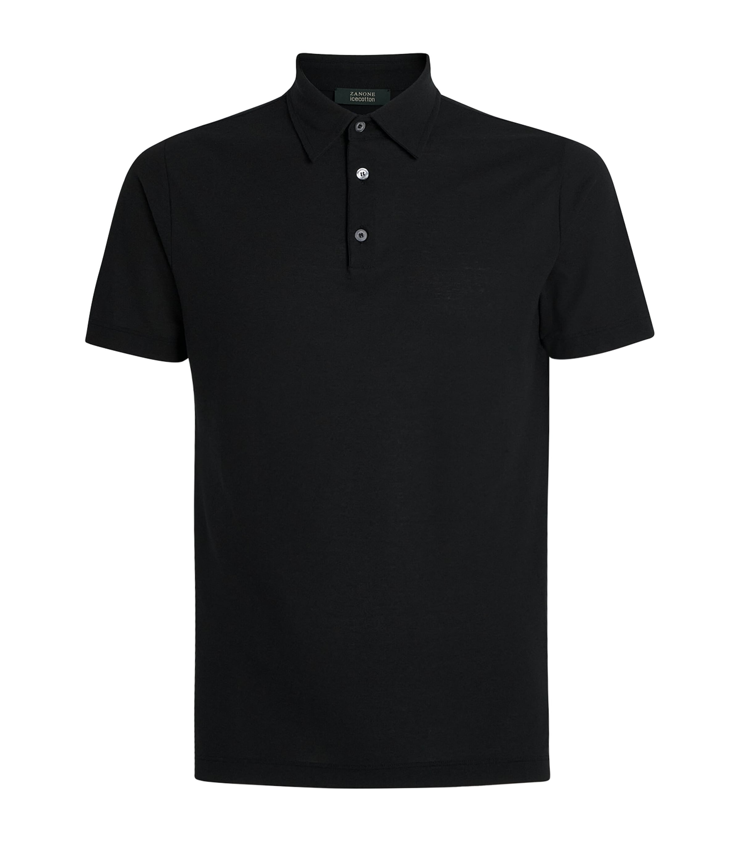 IceCotton Polo Shirt Z0015 NERO Image 1