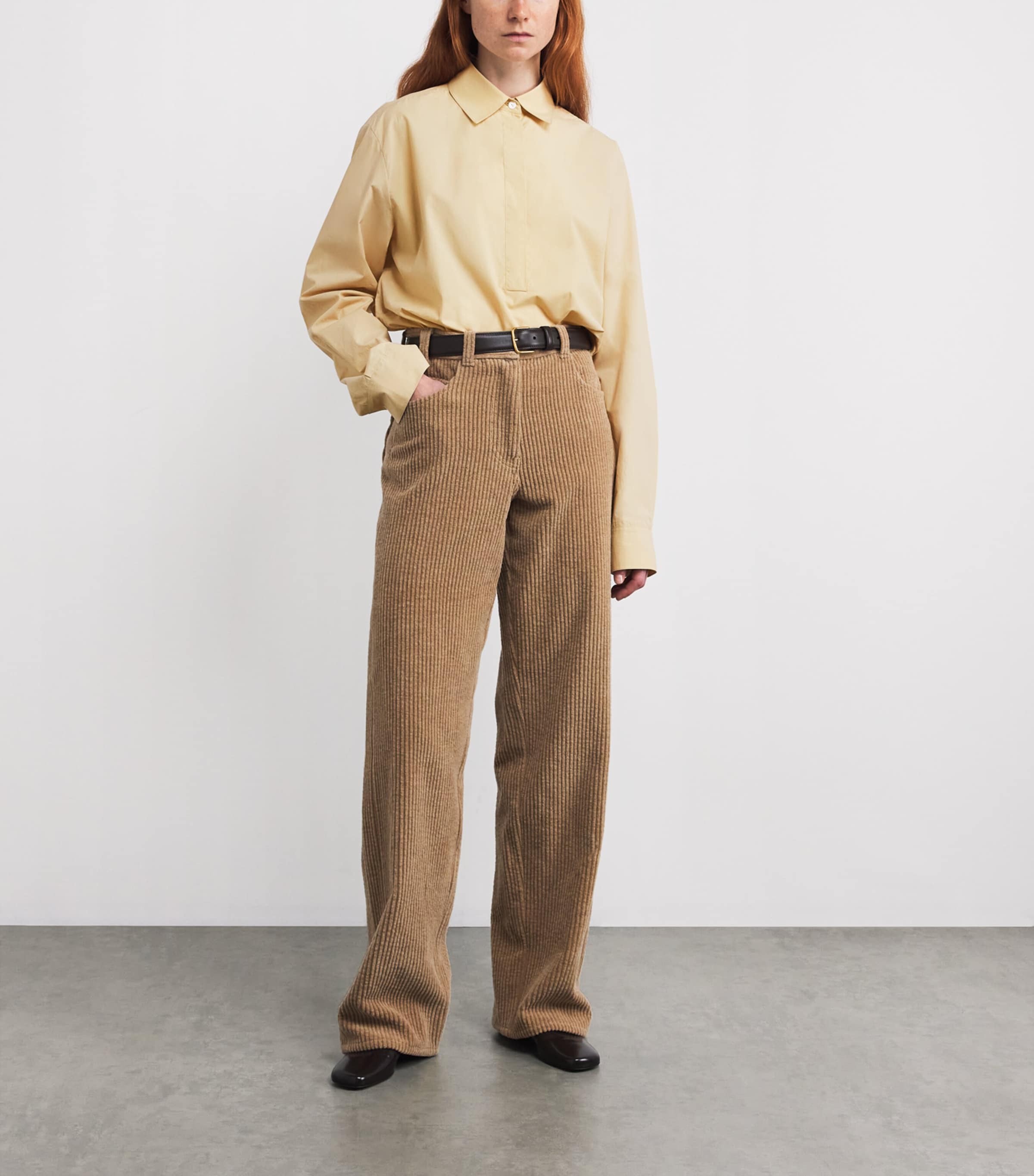 Margan Cotton Polo Shirt SAND Image 2