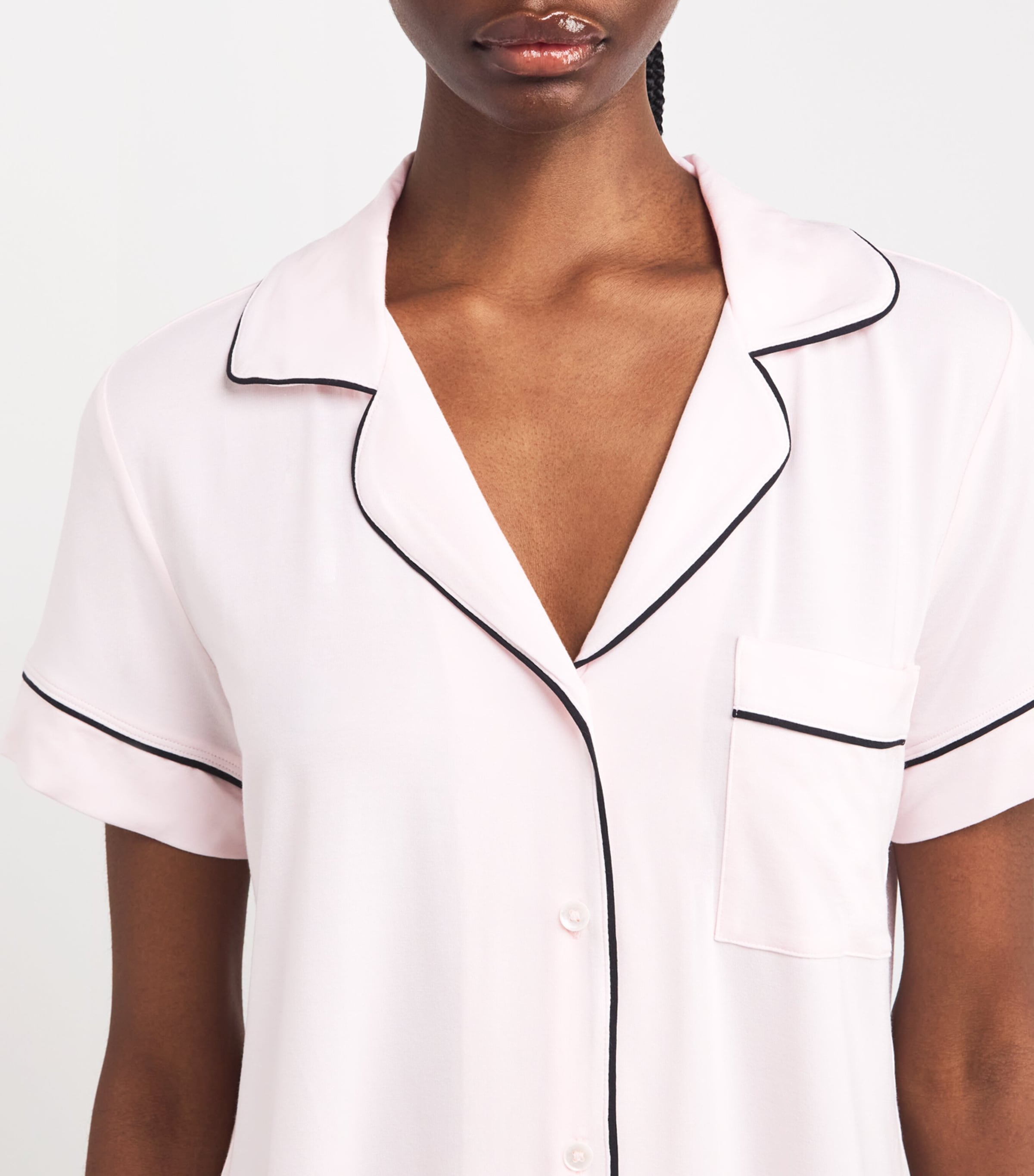 Gisele Short Pyjama Set SORBET/BLACK Image 4