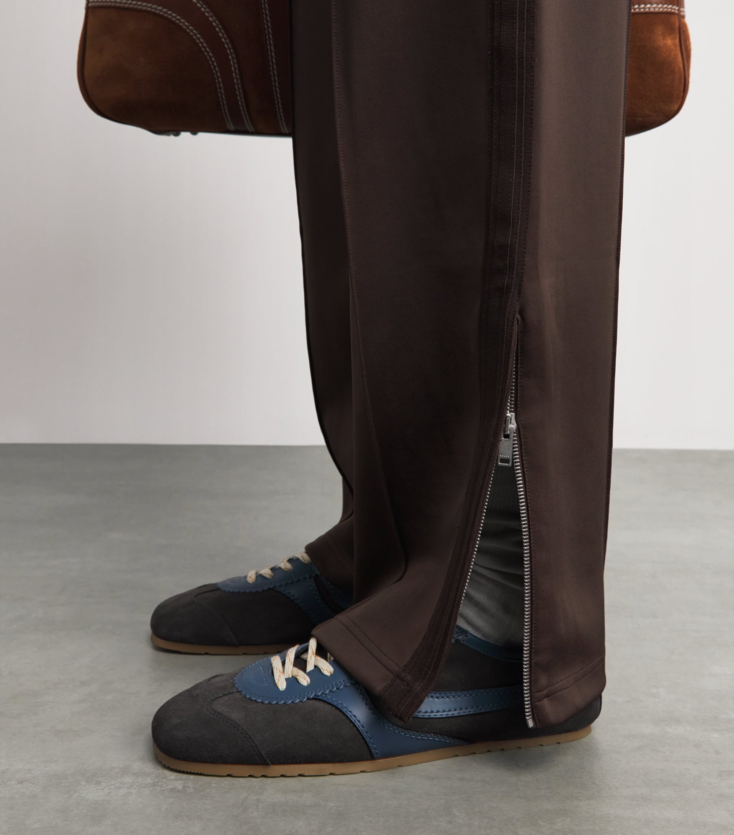 Rhude Mens Cotton-Blend Trofeo Track Pants Image 3