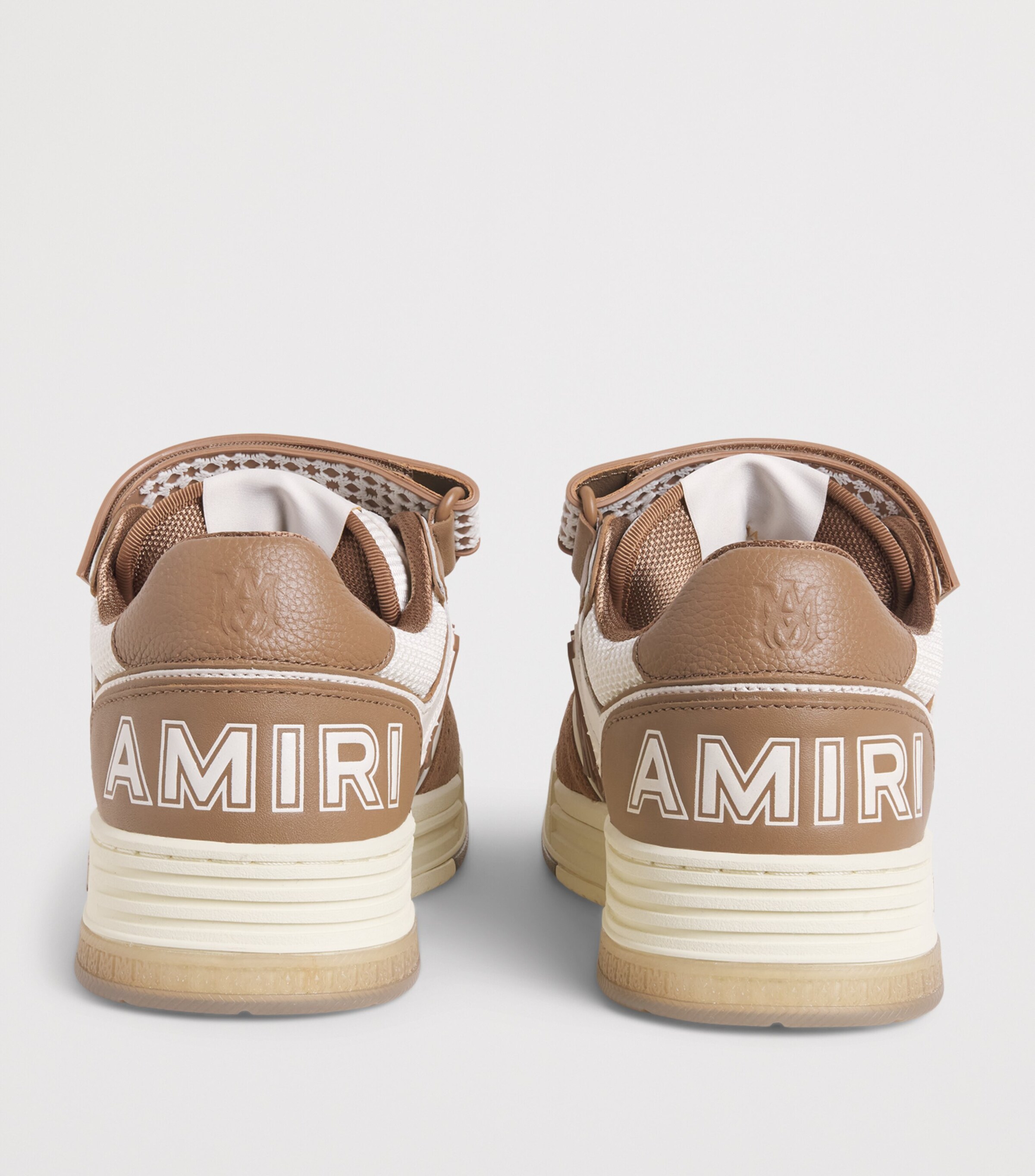 AMIRI Leather MA Skyline Sneakers Tobacco Image 5
