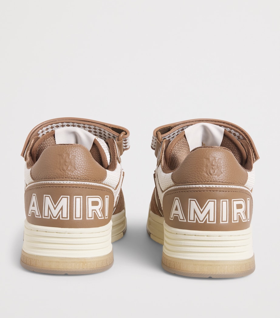 AMIRI Leather MA Skyline Sneakers Tobacco Image 5