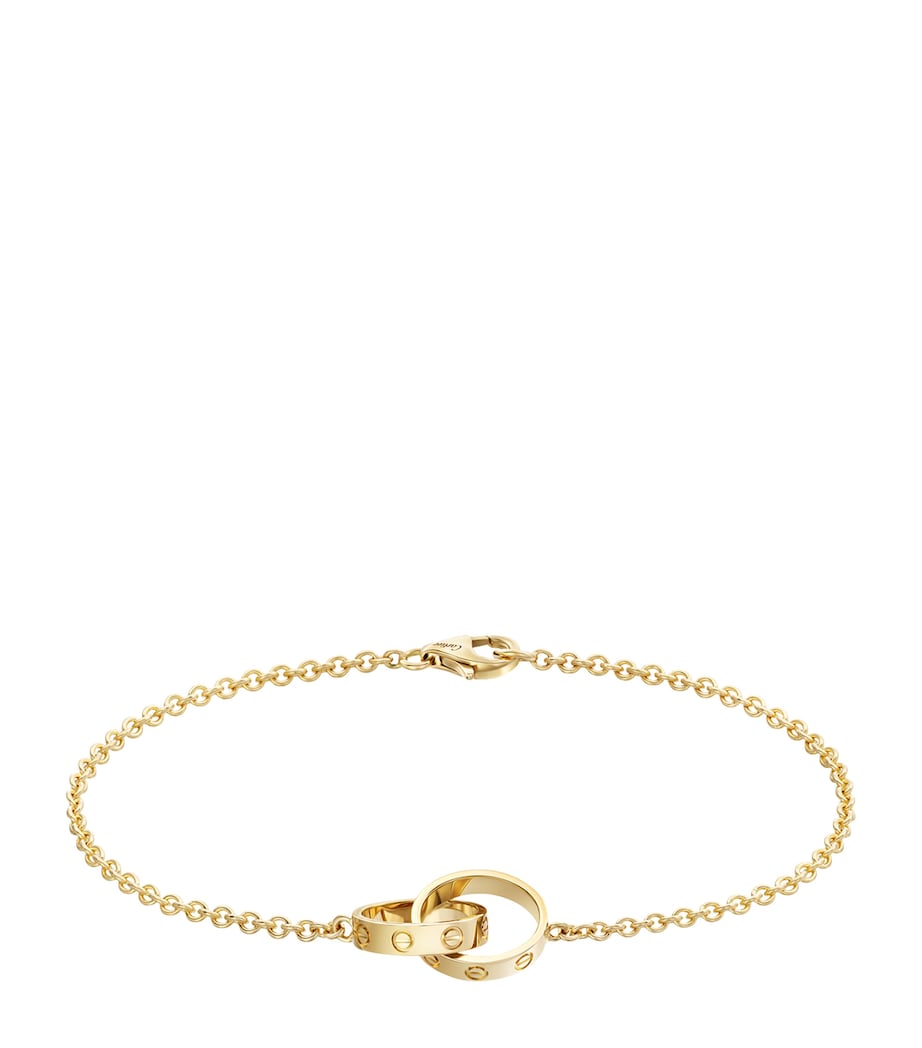Yellow Gold LOVE Chain Bracelet YELLOW GOLD Image 1