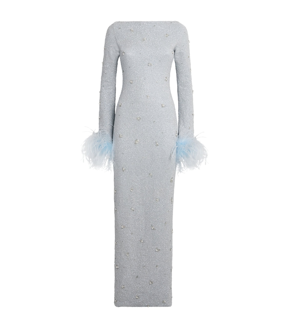 Embellished Mae Maxi Dress AZURE GRADIENT Image 1