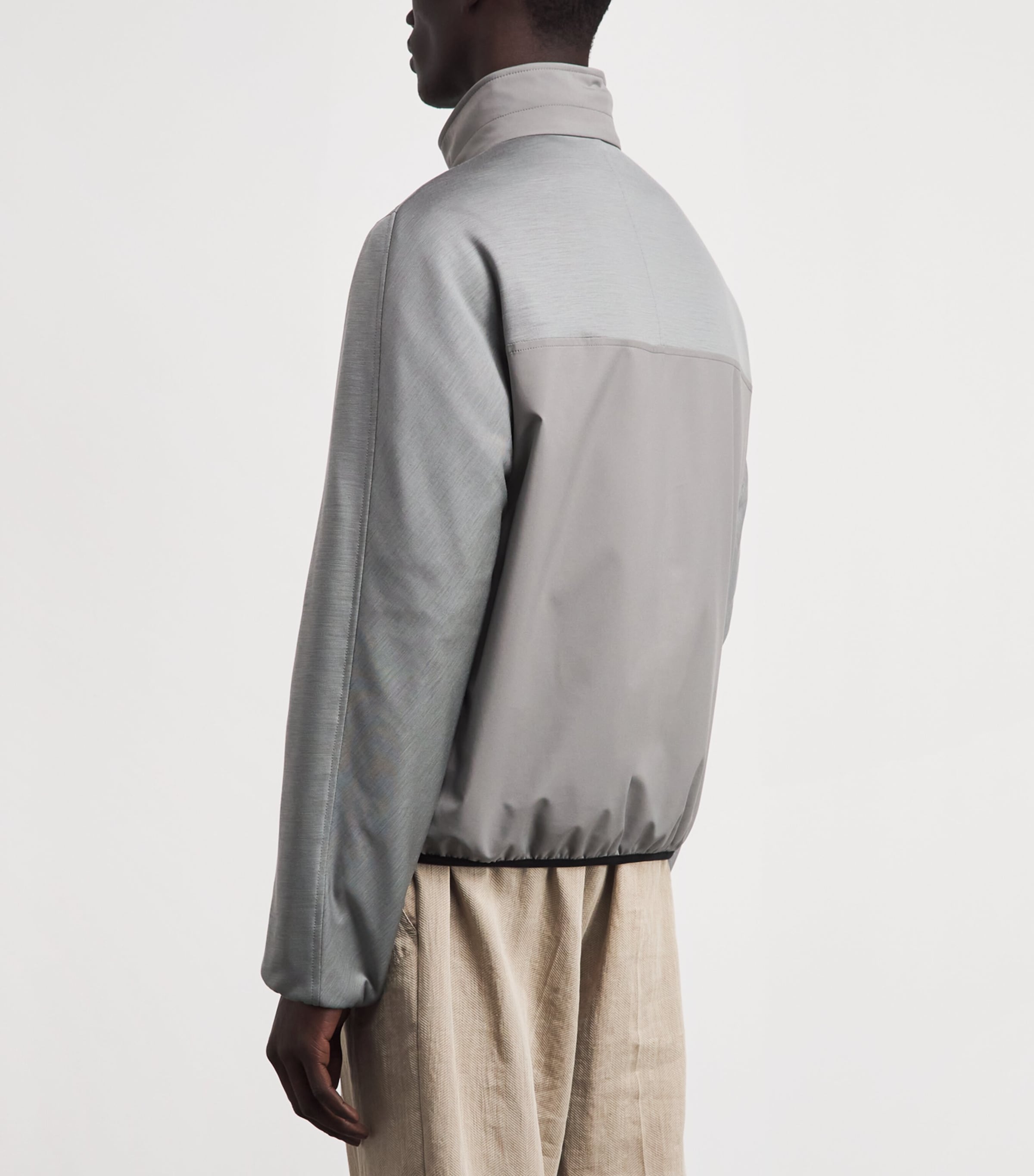 Brioni Mens High-Neck Jacket Image 5