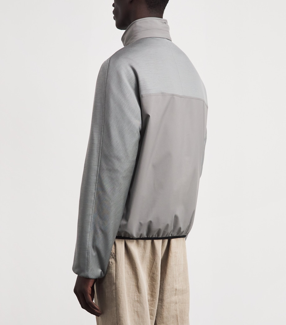 Brioni Mens High-Neck Jacket Image 5