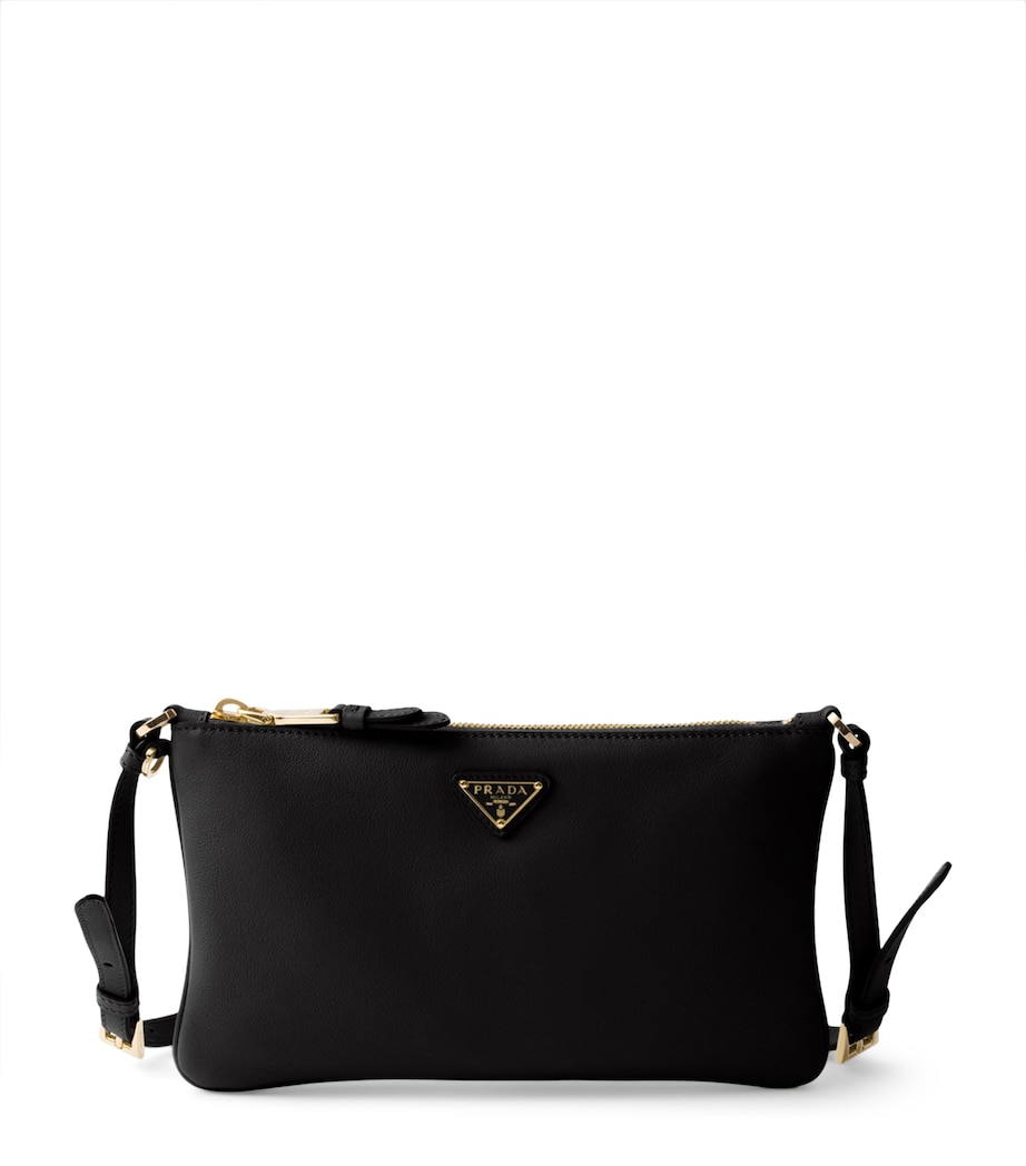 Leather Triangle Pouch F0002 Image 1