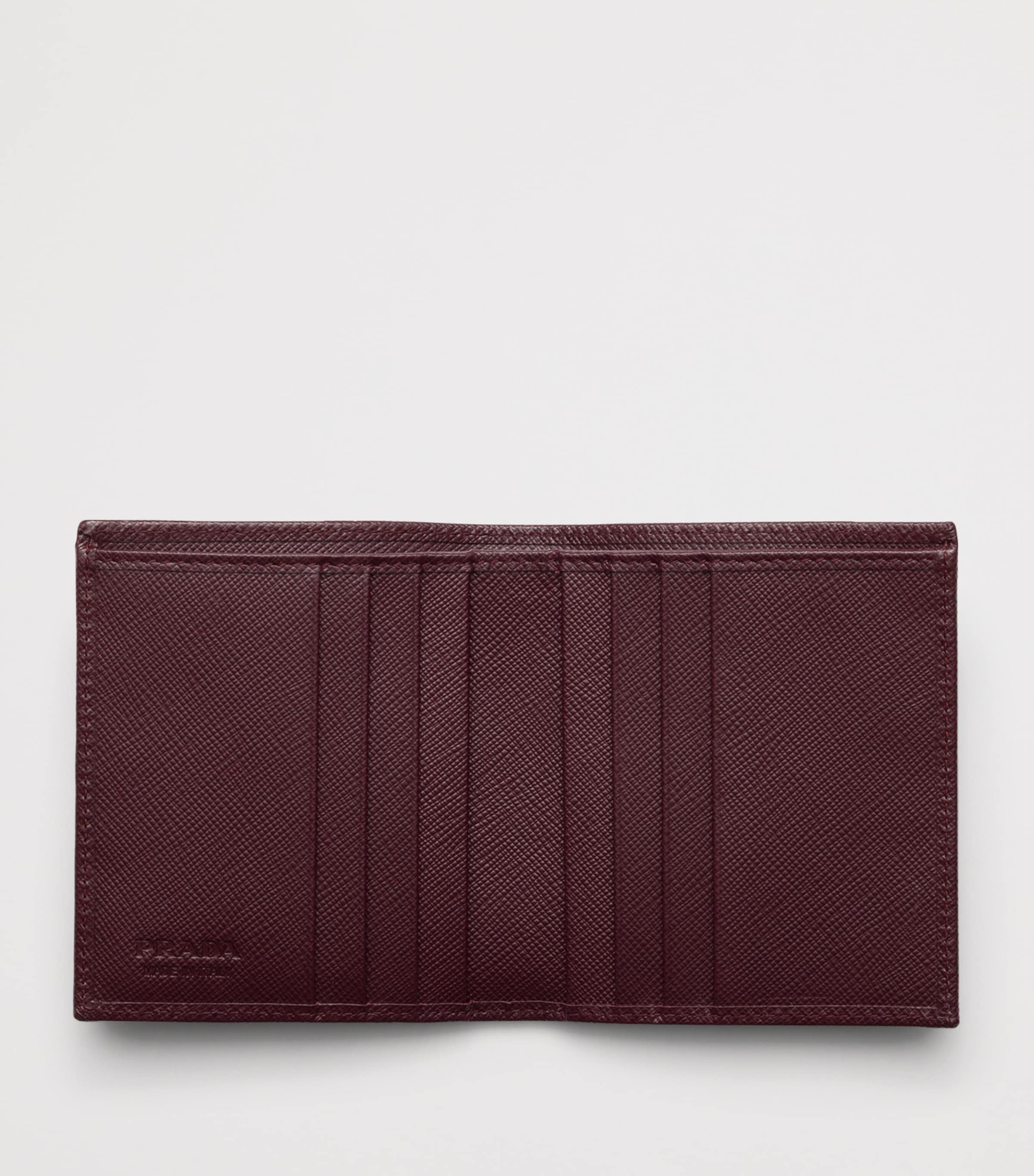 Saffiano Leather Logo Wallet F0007 Image 2