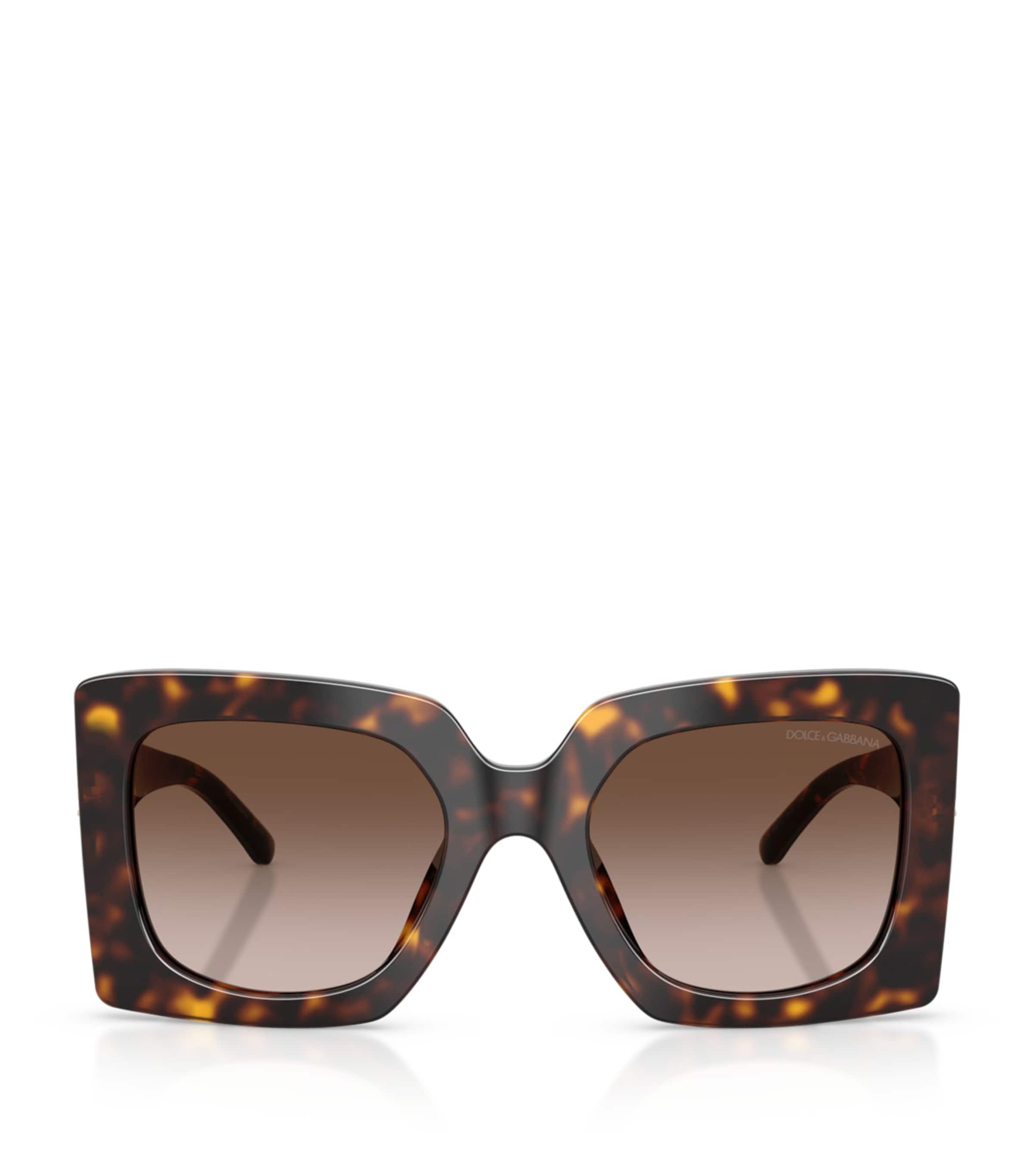 Dolce&Gabbana Tortoiseshell Square Sunglasses Brown Image 1