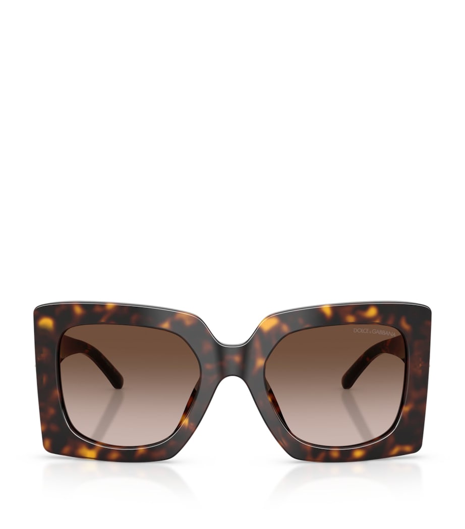Dolce&Gabbana Tortoiseshell Square Sunglasses Brown Image 1