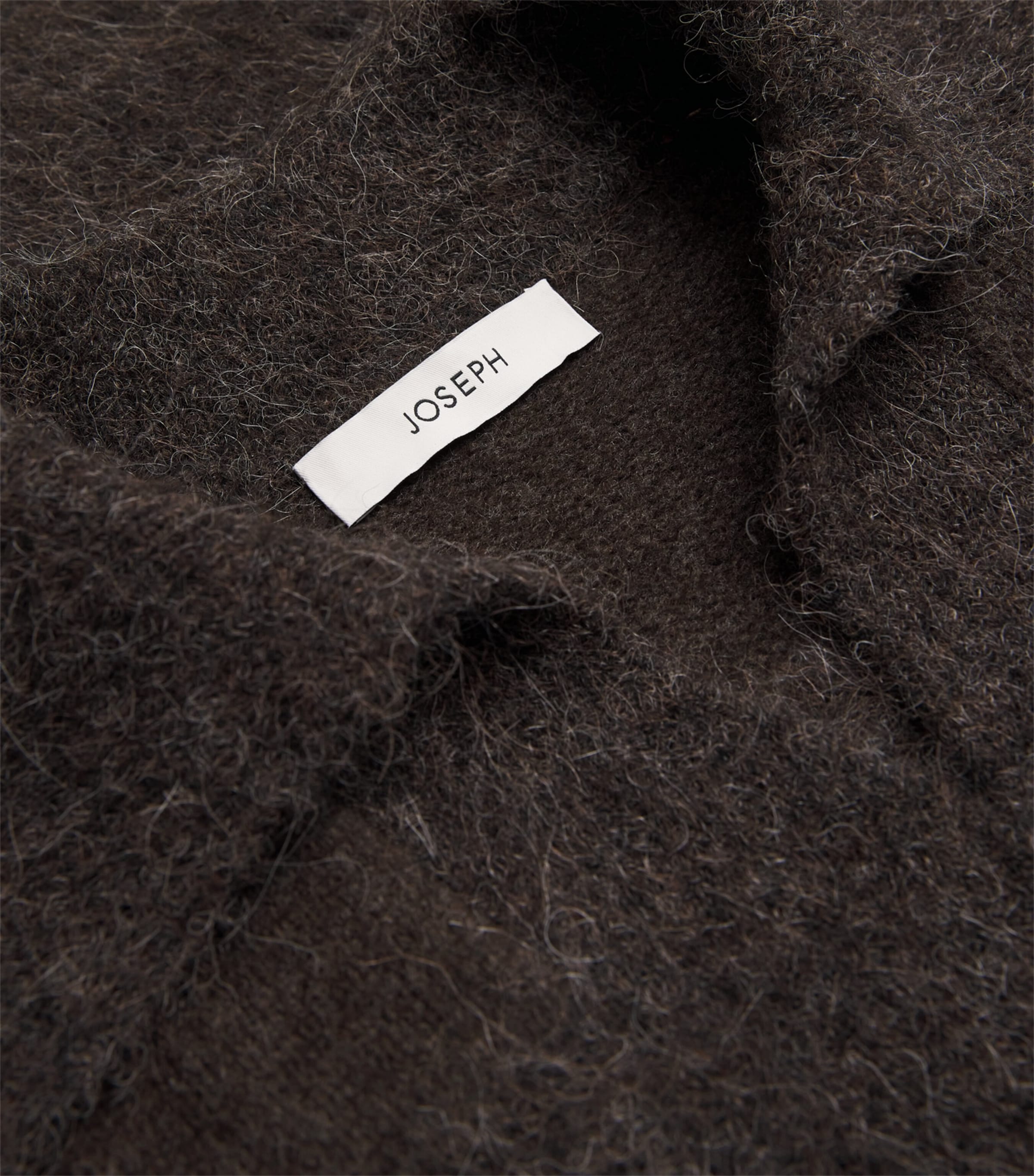 Brushed Stripe Take Sweater COCOA Image 5