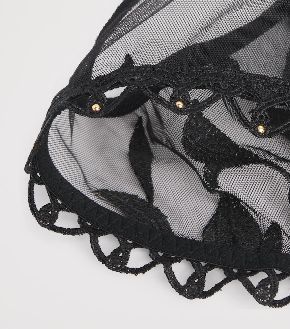 Night At Paradise Halter Bralette OBSIDIAN Image 4