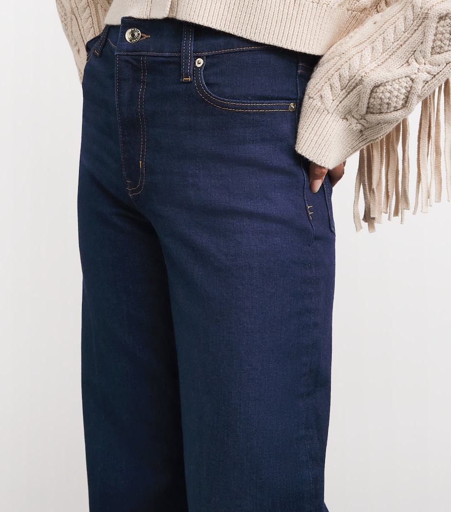 Le Slim Palazzo Wide-Leg Jeans FAIRWAY Image 6