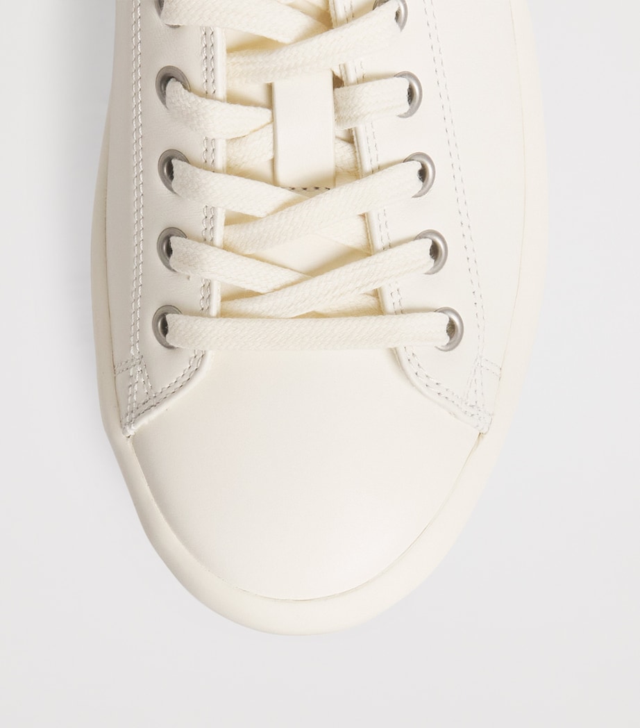 Leather Vulca Sneakers OFF WHITE Image 5