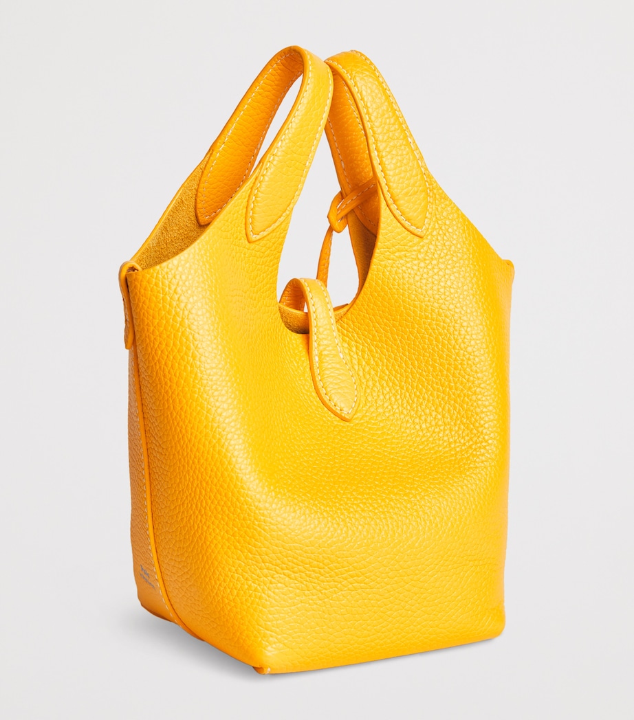 Leather Polo Play Cross-Body Bag CANARY YELLOW Image 3