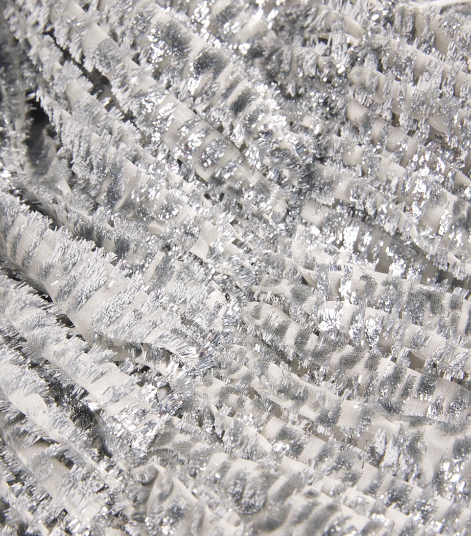 Leopard Devoré Anisa Gown SILVER Image 5