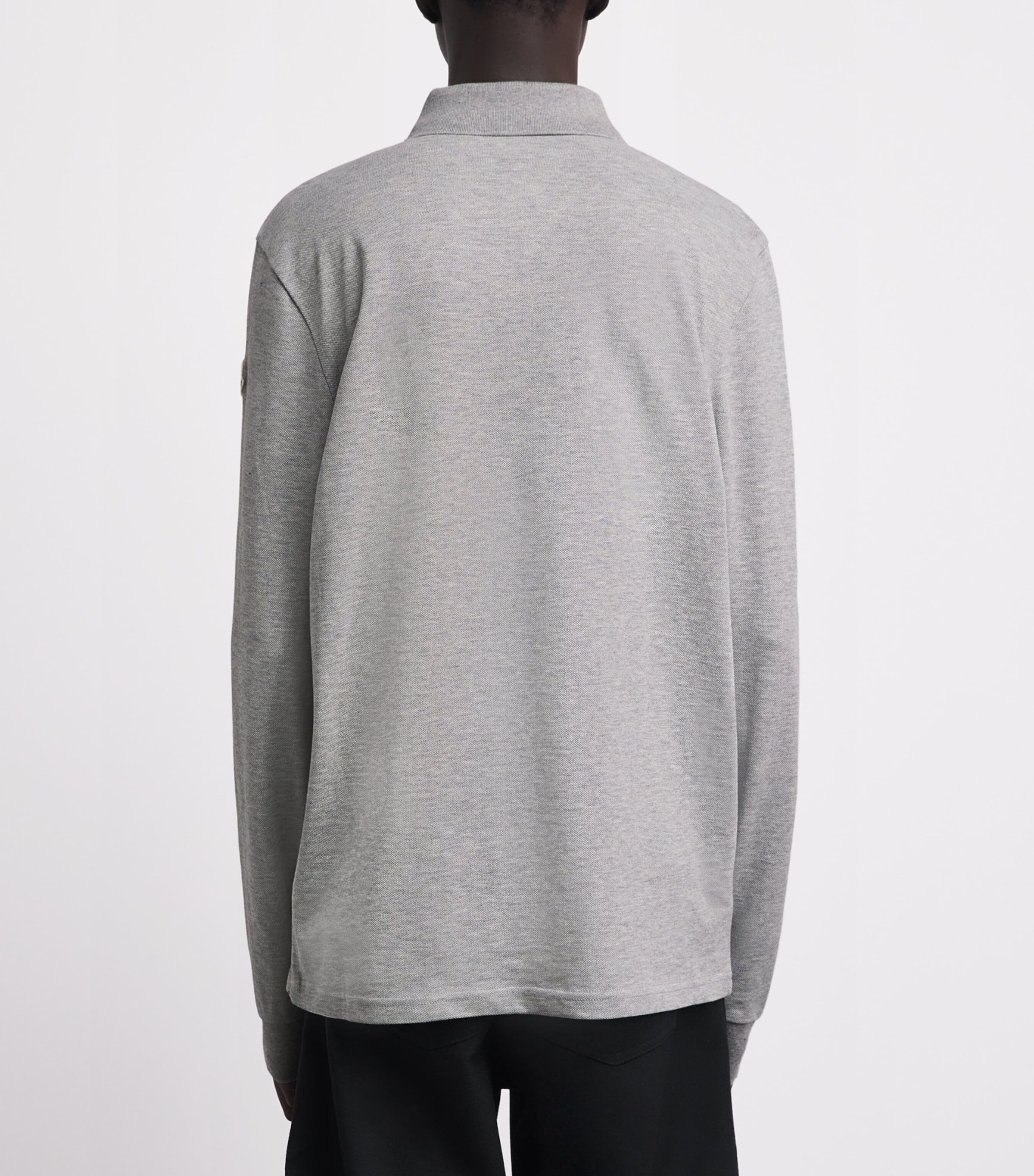 Moncler Mens Cotton Polo Shirt Image 5