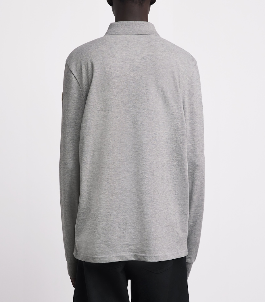 Moncler Mens Cotton Polo Shirt Image 5