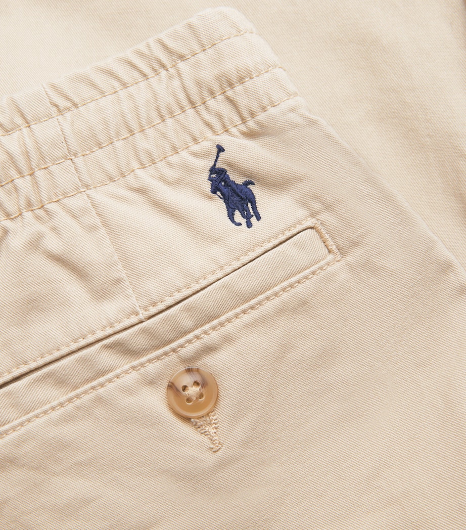 Cotton Elasticated Trousers (2-7 Years) CLASSIC KHAKI Image 3