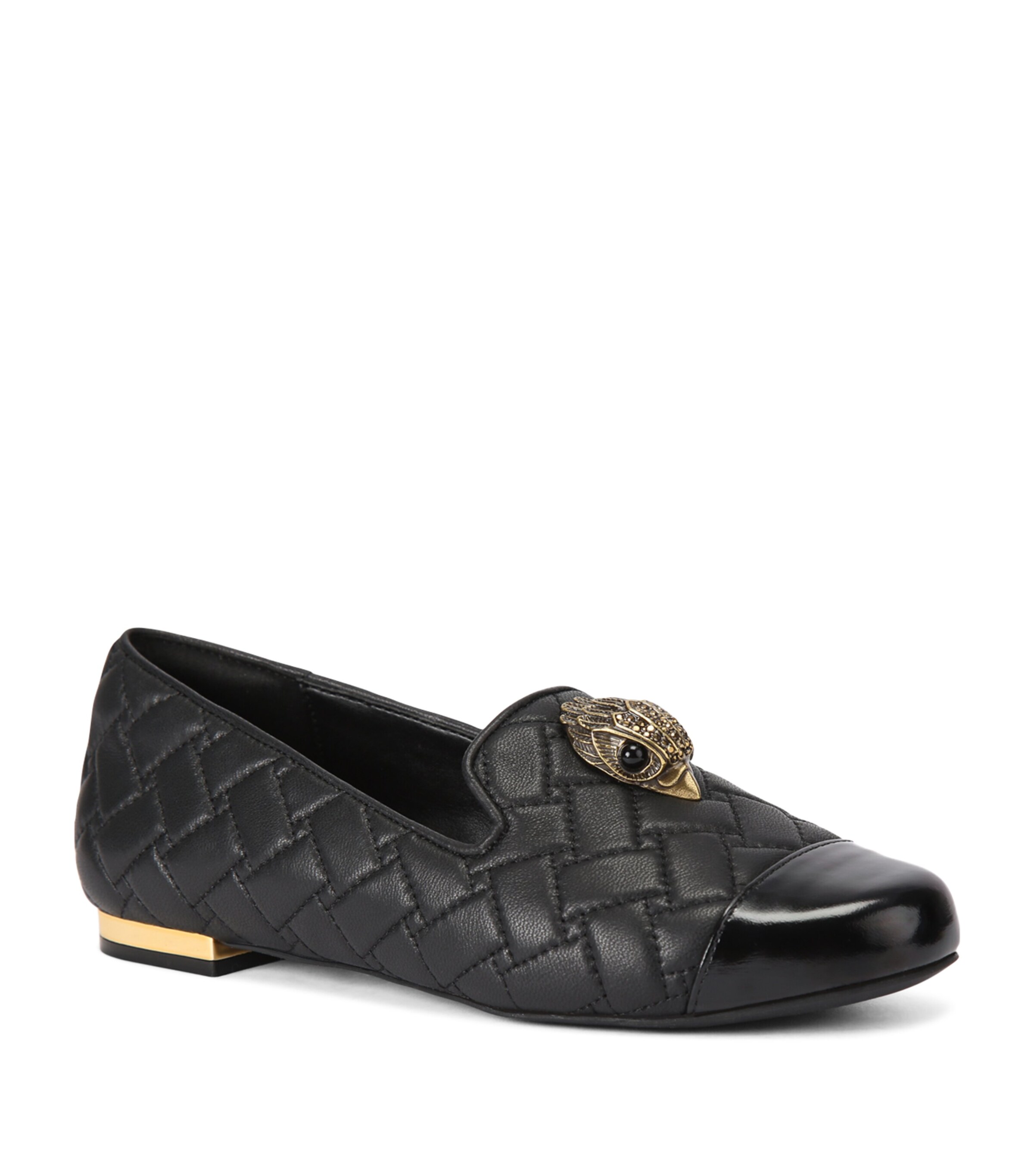 Kurt Geiger London Ballerina Eagle Loafers Black Image 1