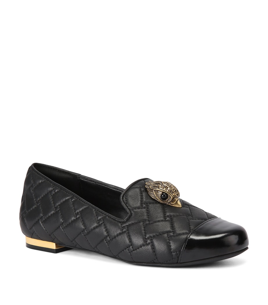 Kurt Geiger London Ballerina Eagle Loafers Black Image 1