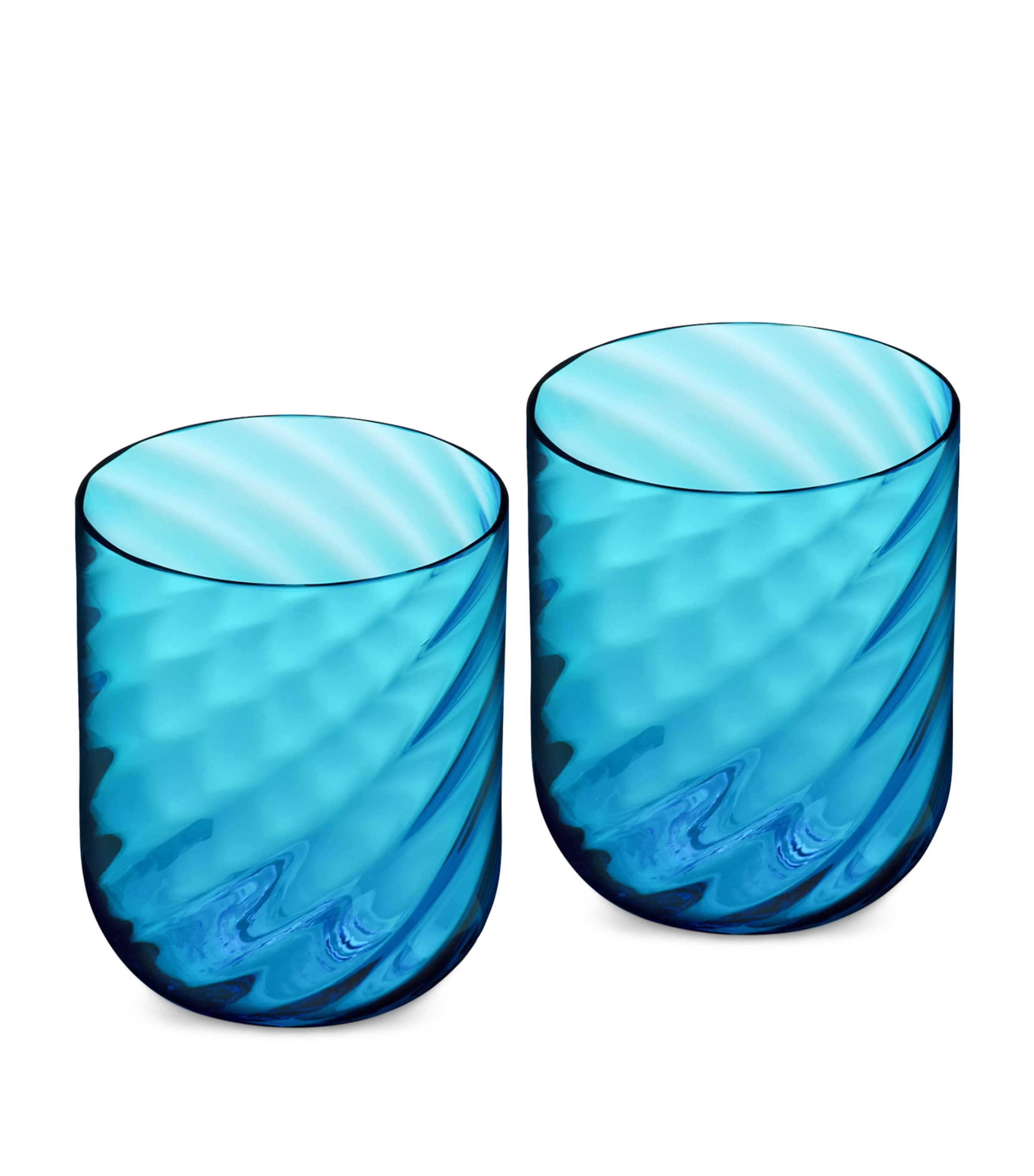 Dolce & Gabbana Casa Carretto Murano Water Glasses, Set Of 2