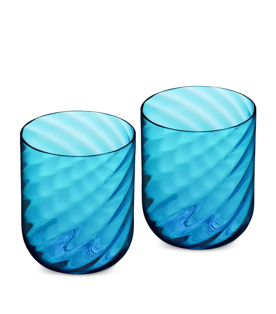 Dolce&Gabbana Casa Carretto Glasses (Set of 2) Acquamare