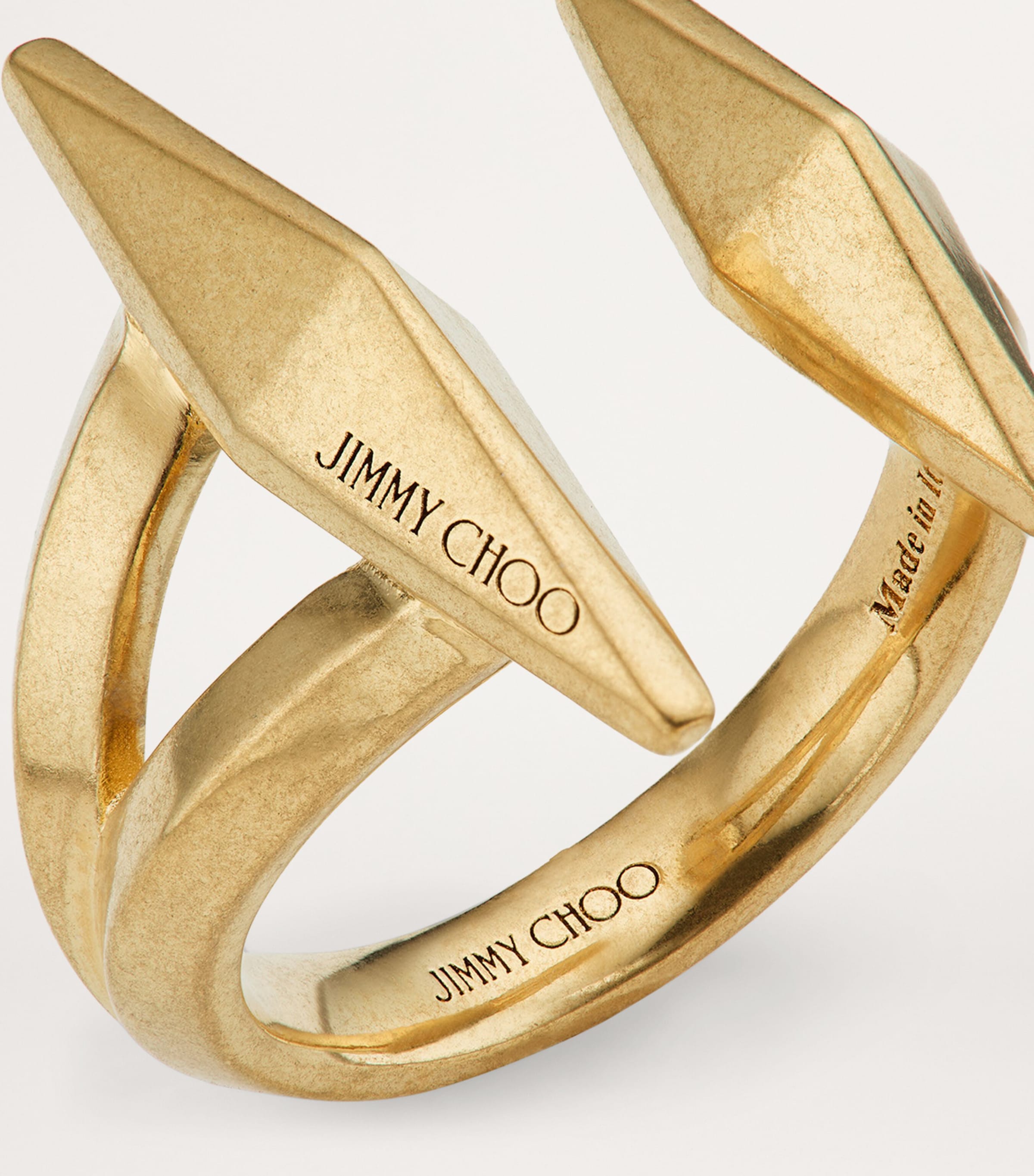 Double Diamond Ring GOLD Image 4