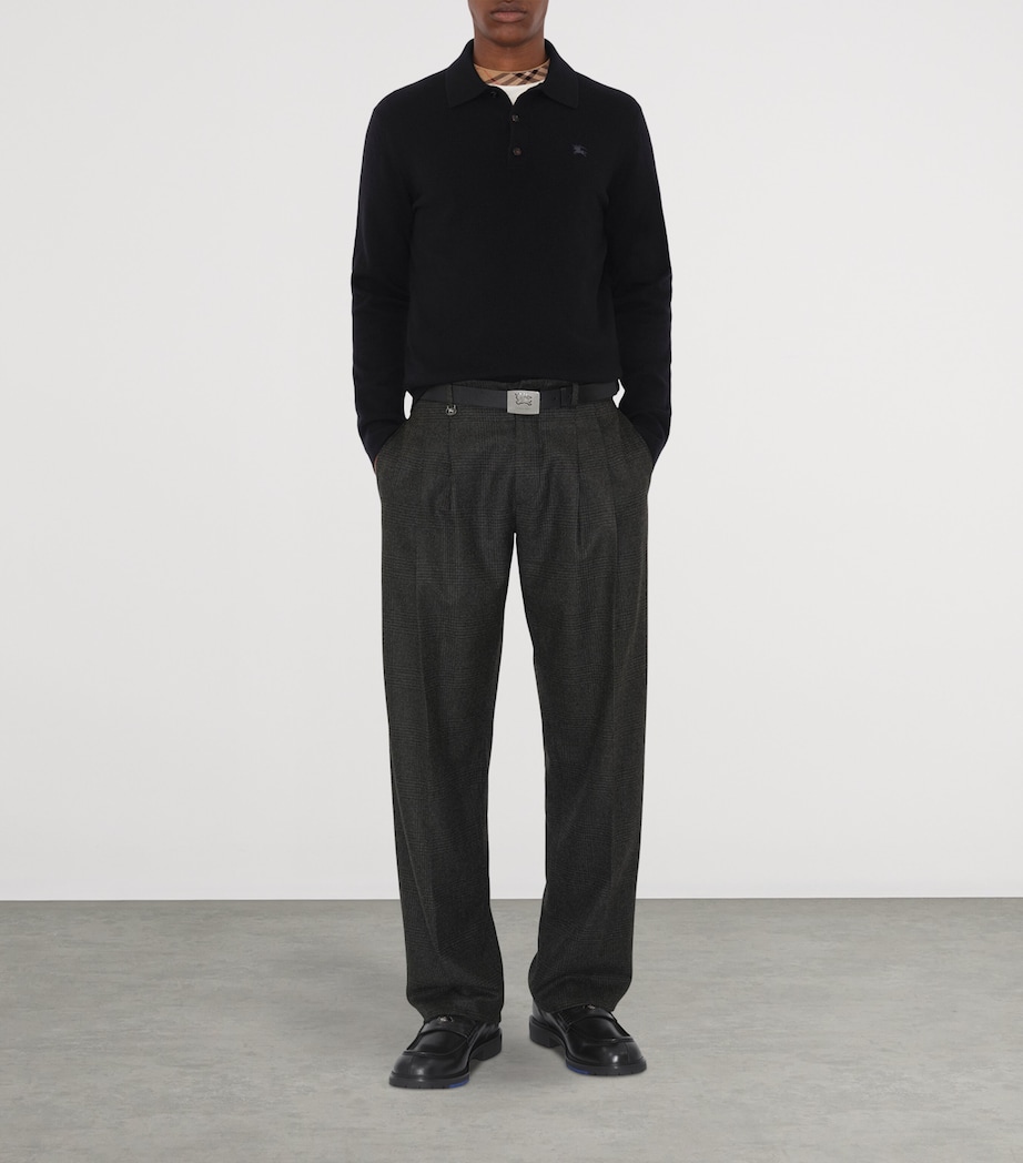 Cashmere EKD Polo Shirt BLACK Image 2