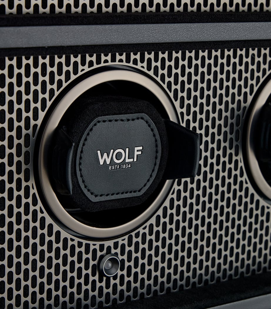 WOLF Axis 12-Piece Watch Winder Cabinet Powdercoat Image 5