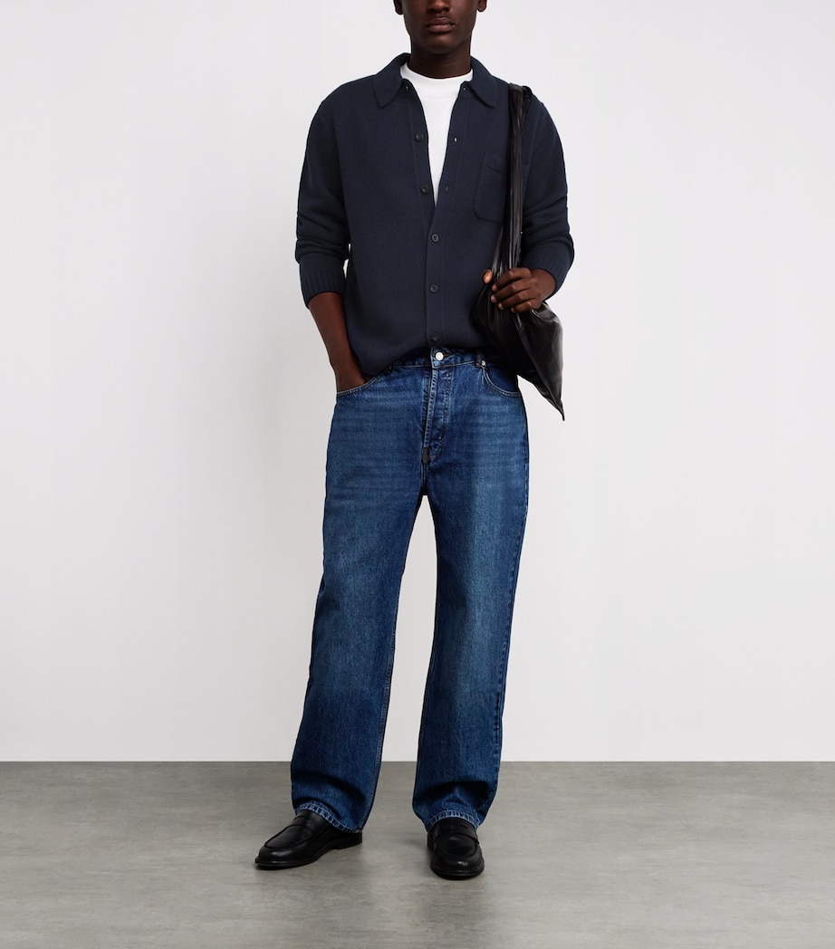 Wool Chest Pocket Cardigan 403 CBL COASTAL Image 2