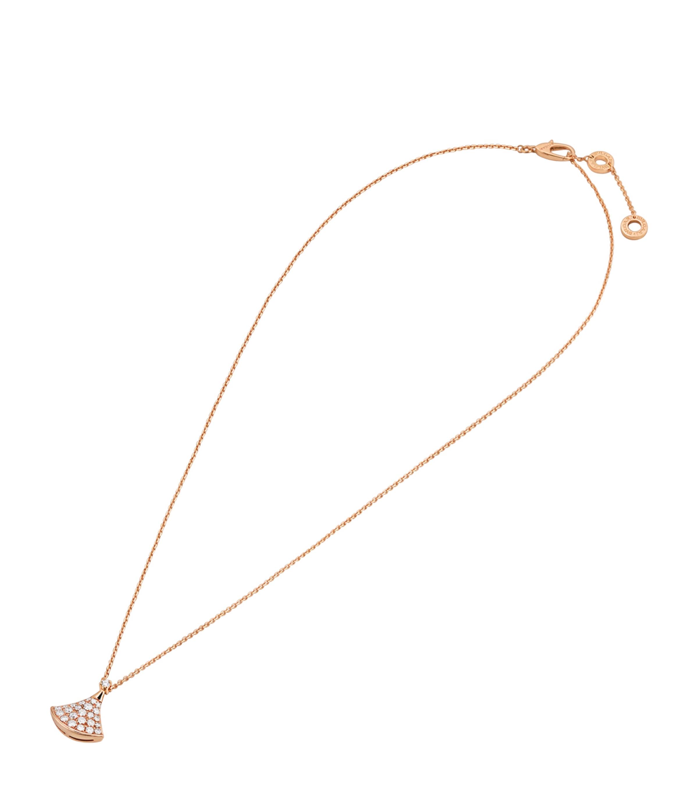 Bvlgari Rose Gold Divas' Dream Necklace Pink Gold Image 1
