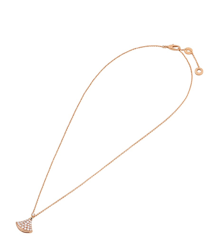 Bvlgari Rose Gold Divas' Dream Necklace Pink Gold Image 1
