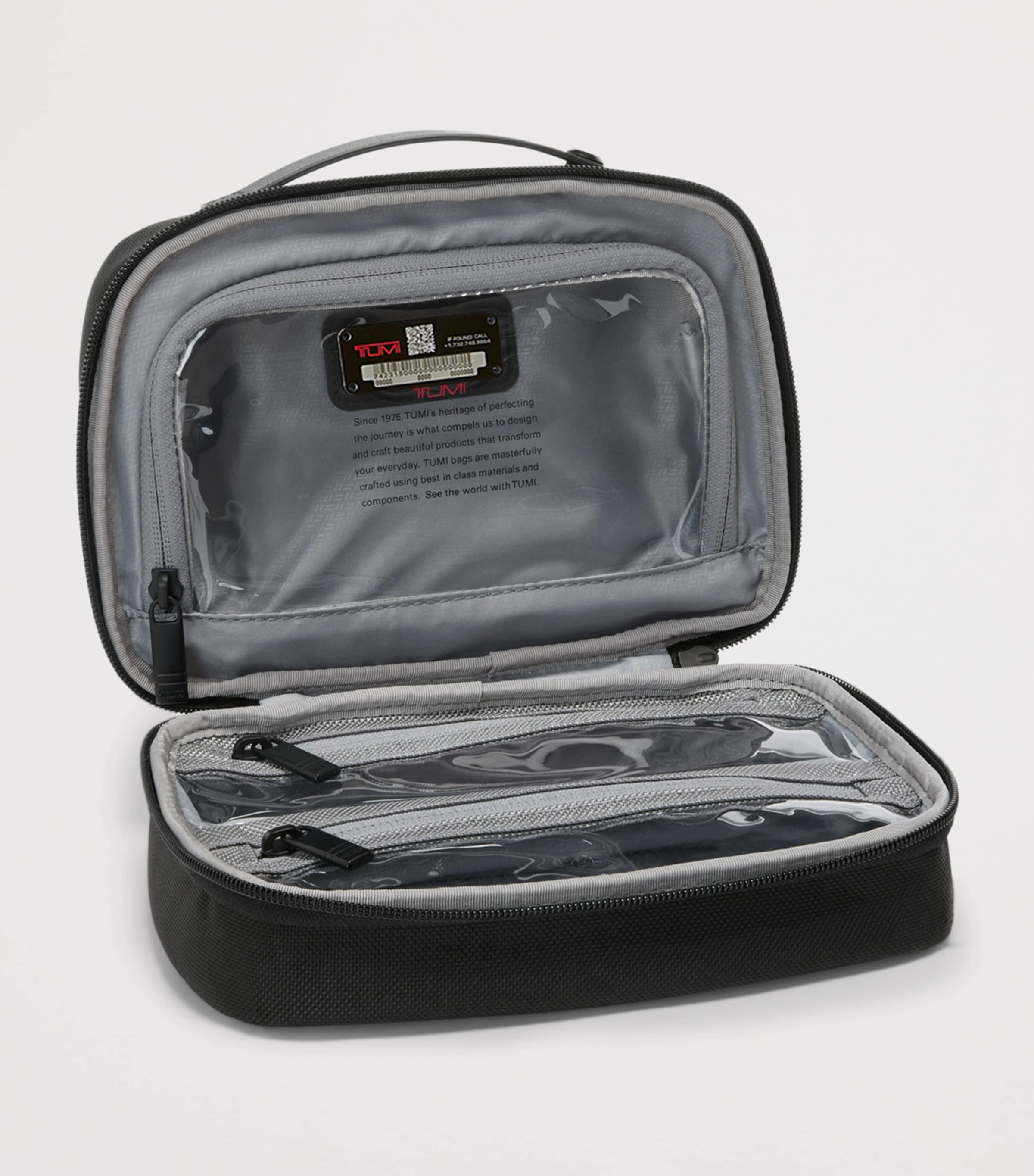 Tumi Alpha 4 Split Travel Kit Black Image 2