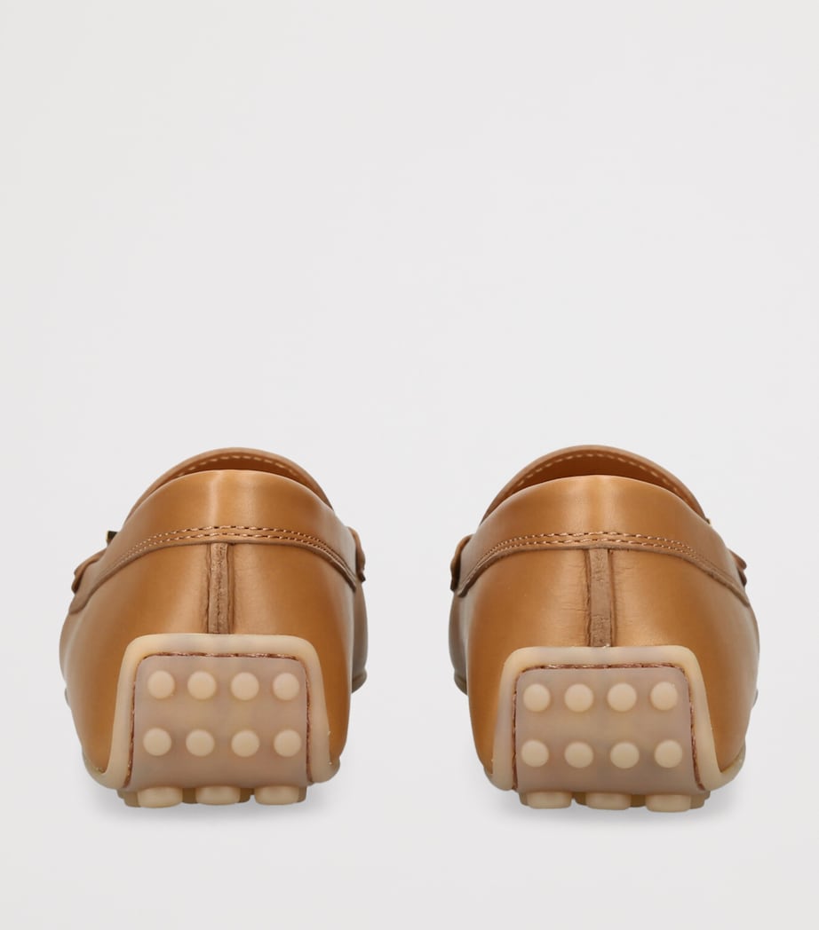 Leather City Gommino Driving Shoes TAN Image 2