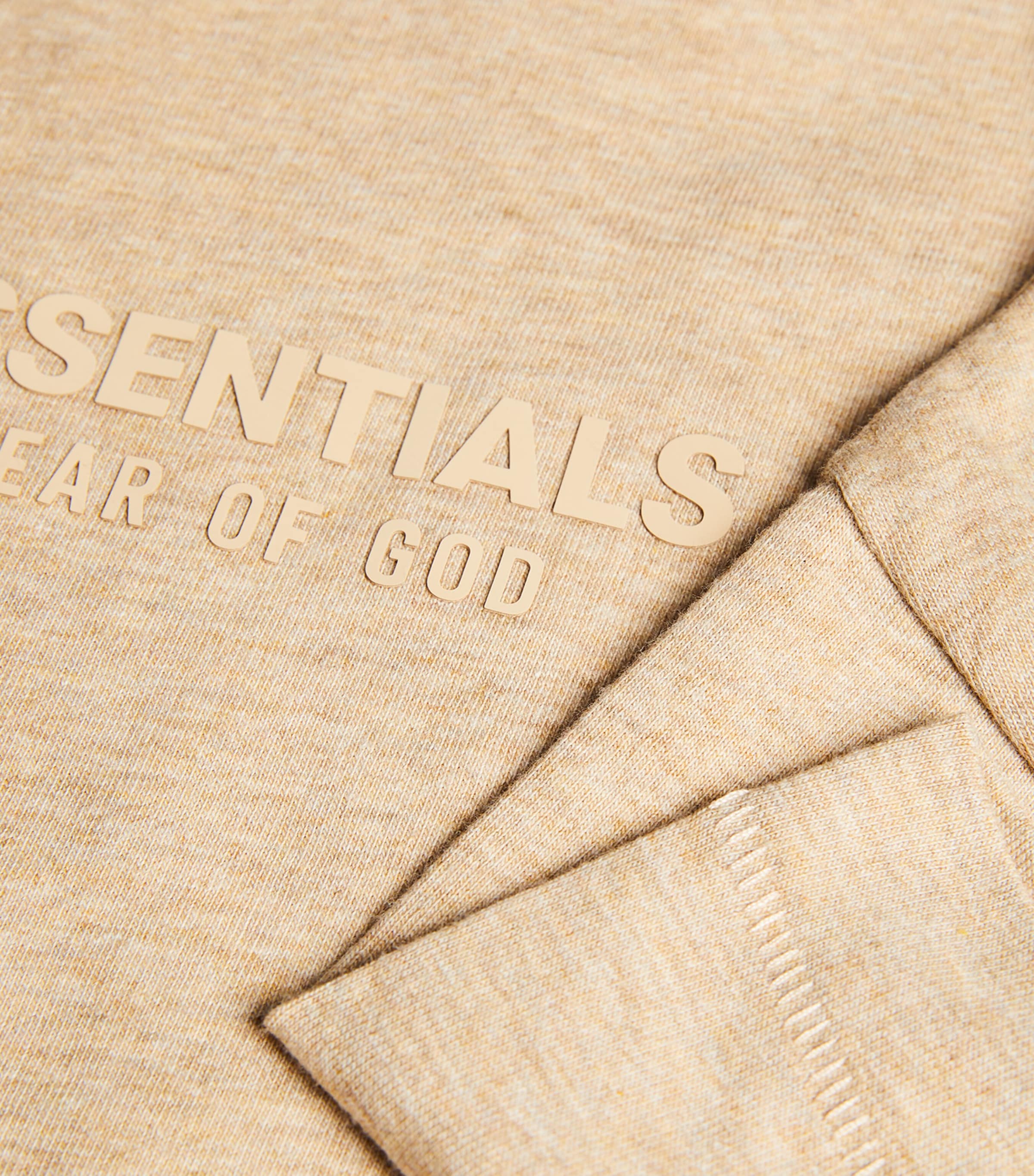 Cotton Logo T-Shirt (2-16 Years) GOLD HEATHER Image 4