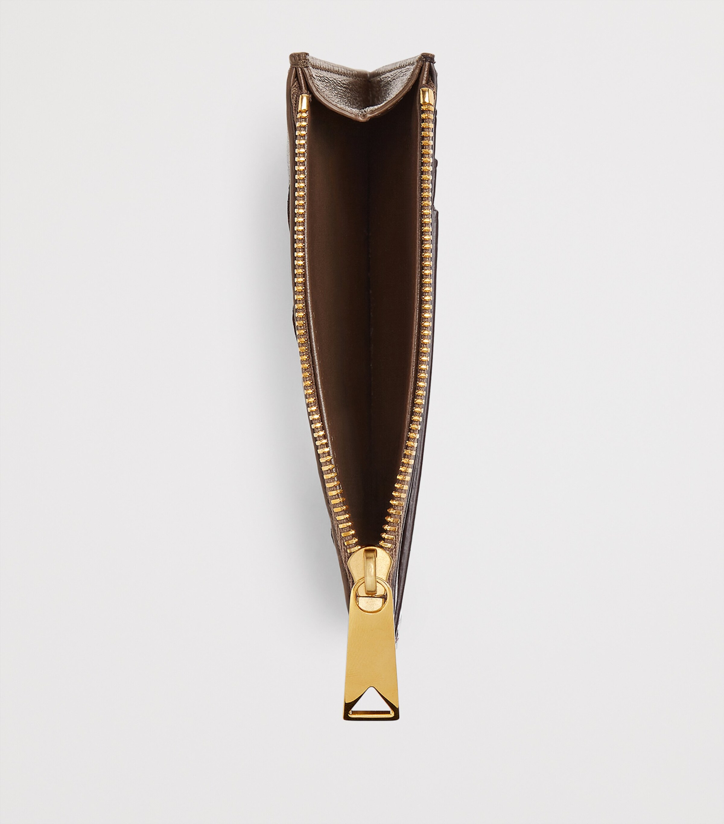 Leather Intrecciato Zipped Card Case 2863 Image 2