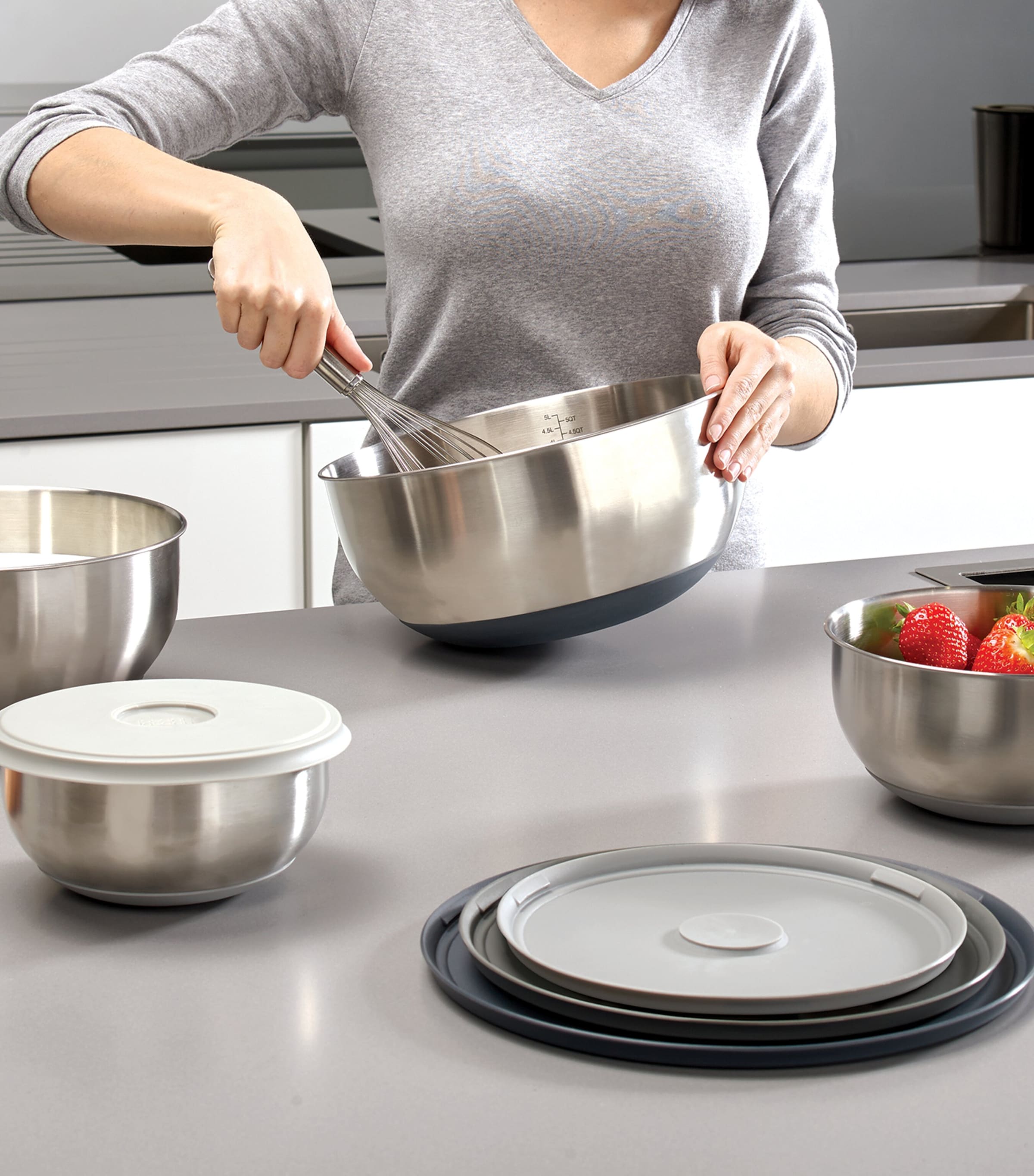 Nest Prep&Store Bowls (Set of 4) STEEL Image 12