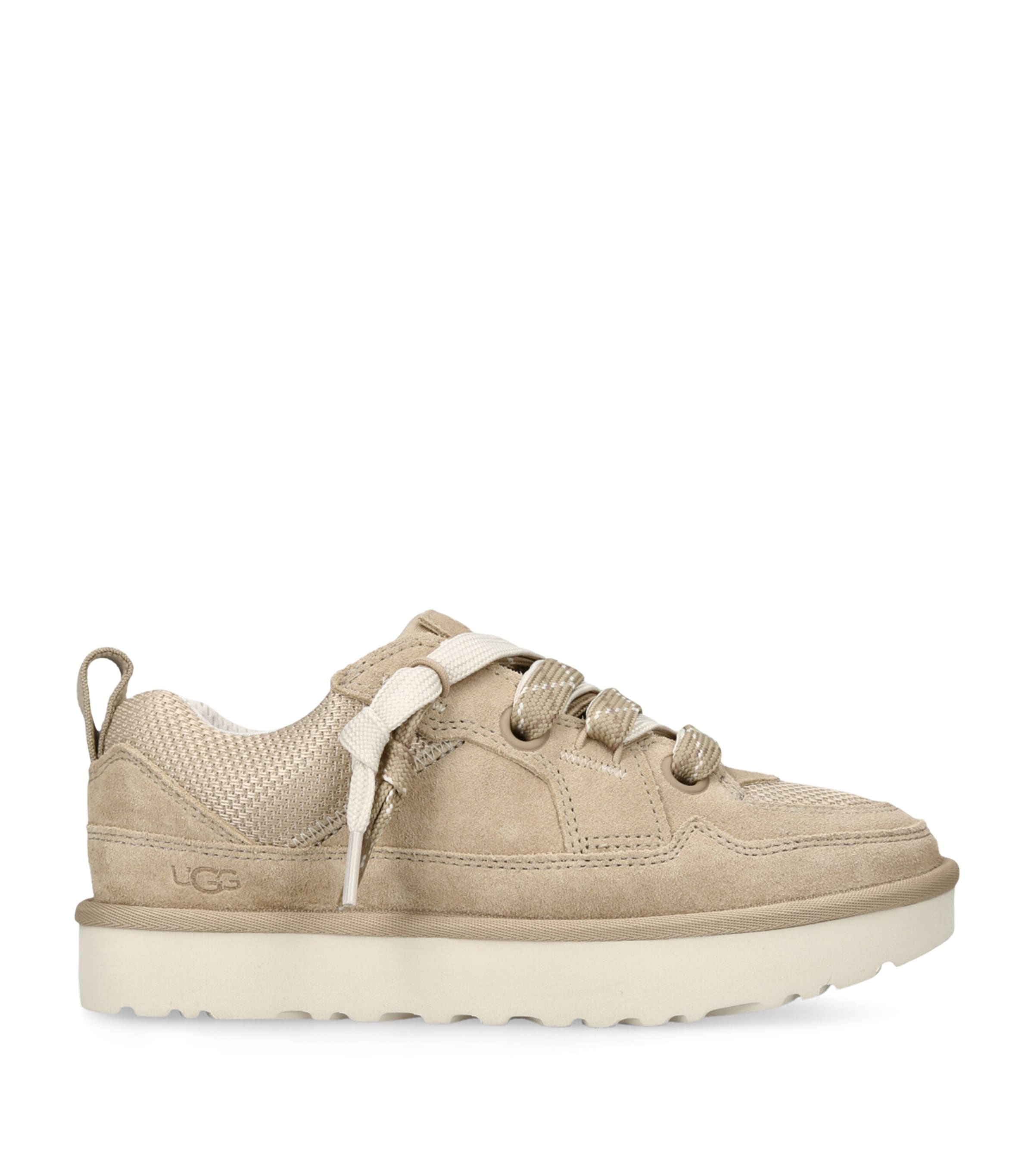 UGG SUEDE LOWMEL LOW-TOP SNEAKERS 