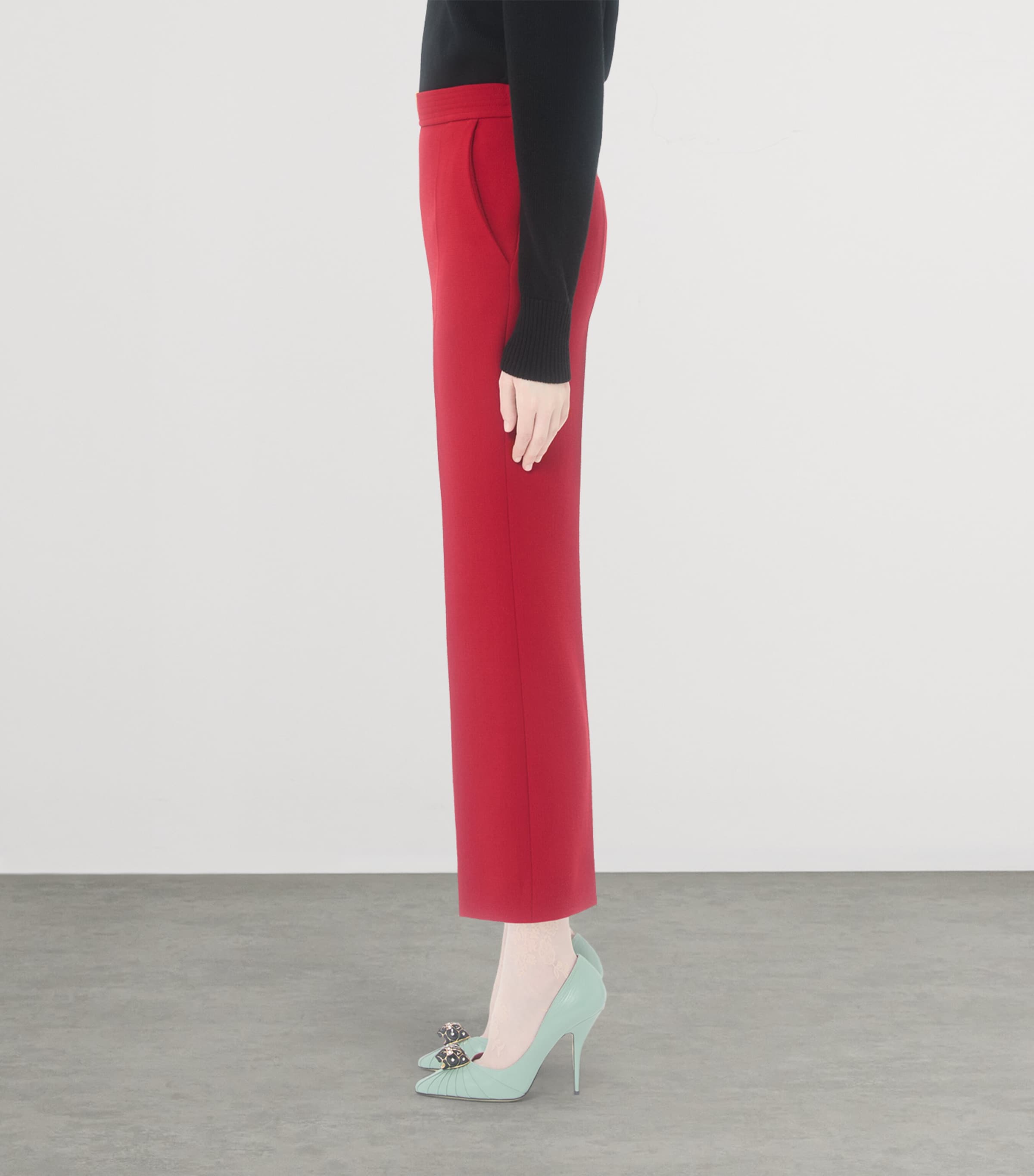 Virgin Wool VLogo Trousers 257 Image 3