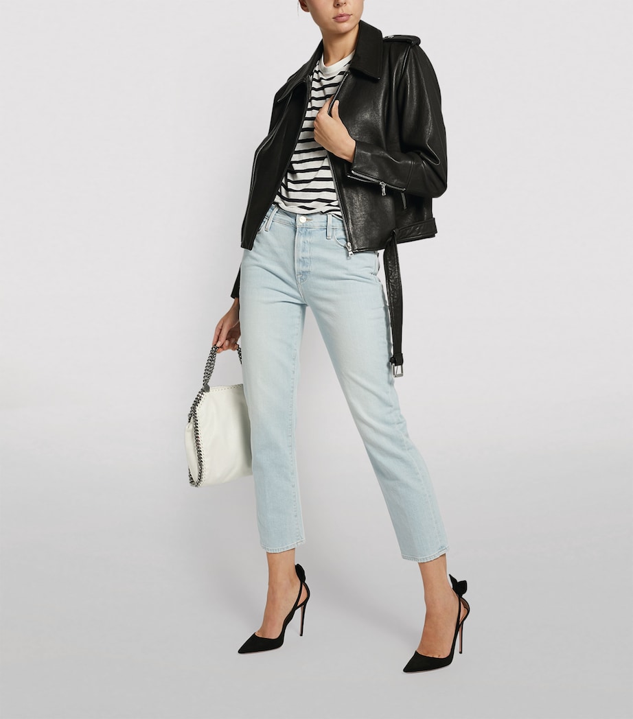 Suede Bow Tie Pumps 105 BLACK Image 3