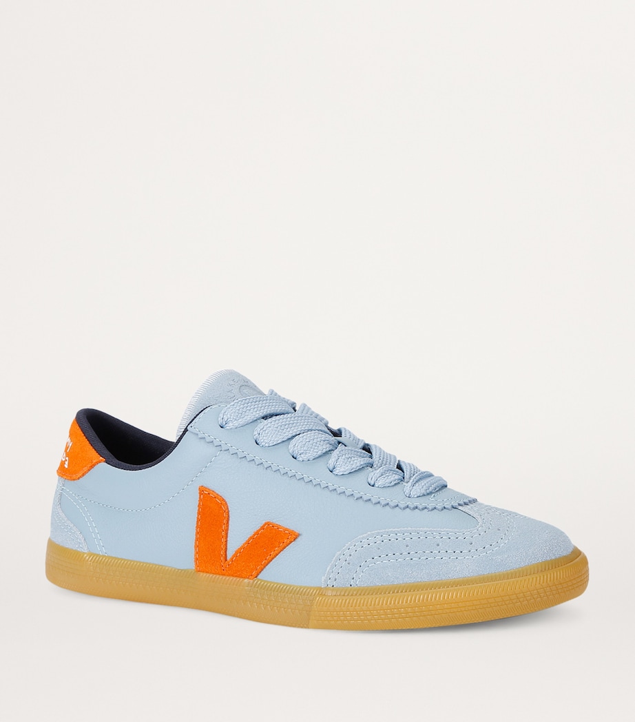 Veja Suede Volley Sneakers Blue Other Image 3